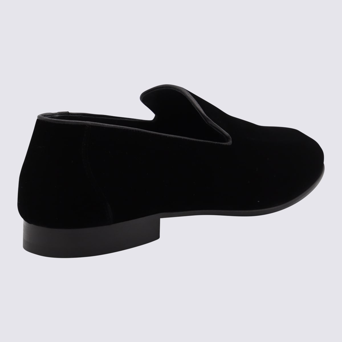 Canali Flat Shoes Blacks And Greys In Black