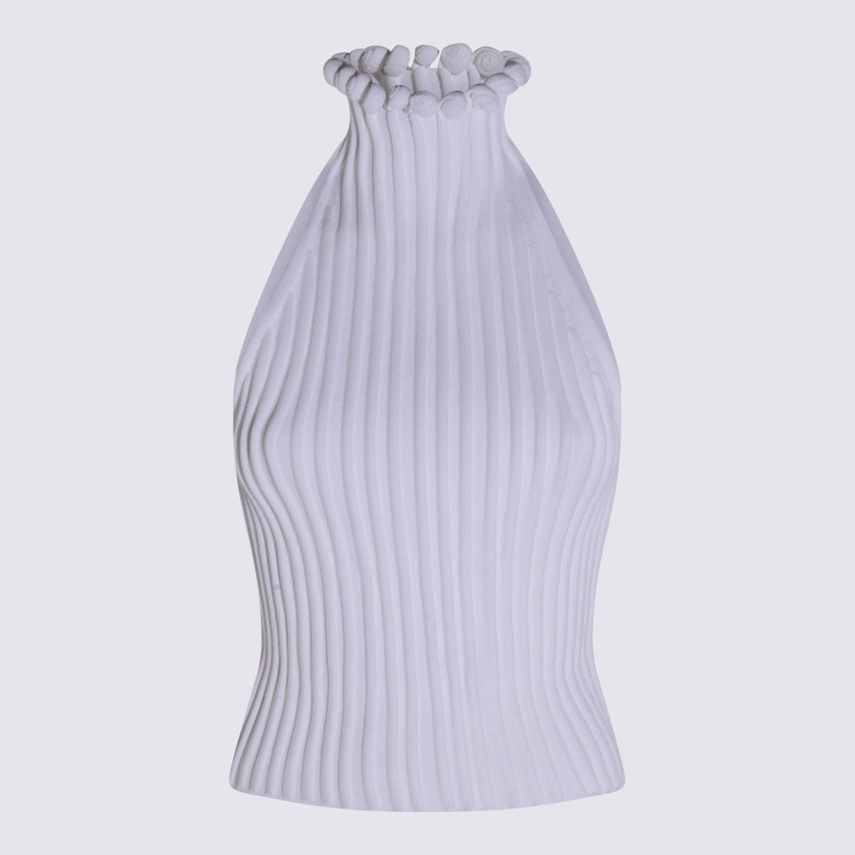 Alaïa White Viscose Top In Multi