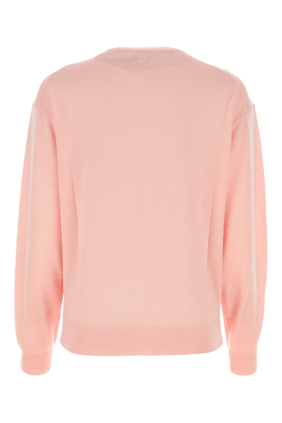 Shop Kenzo Light Pink Wool Sweater In Fadedpink
