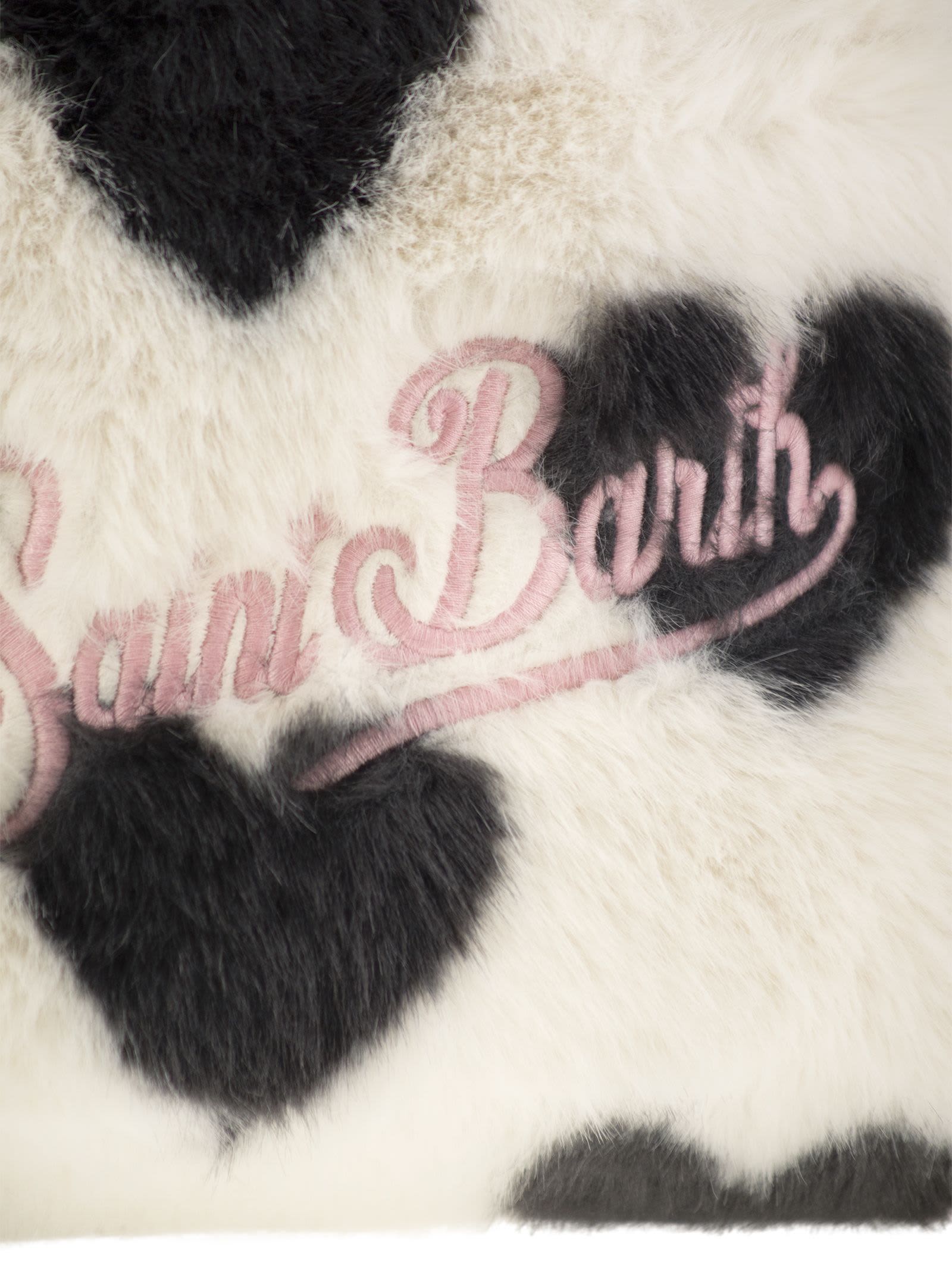 MC2 SAINT BARTH SOFT FUR MINI VANITY BAG