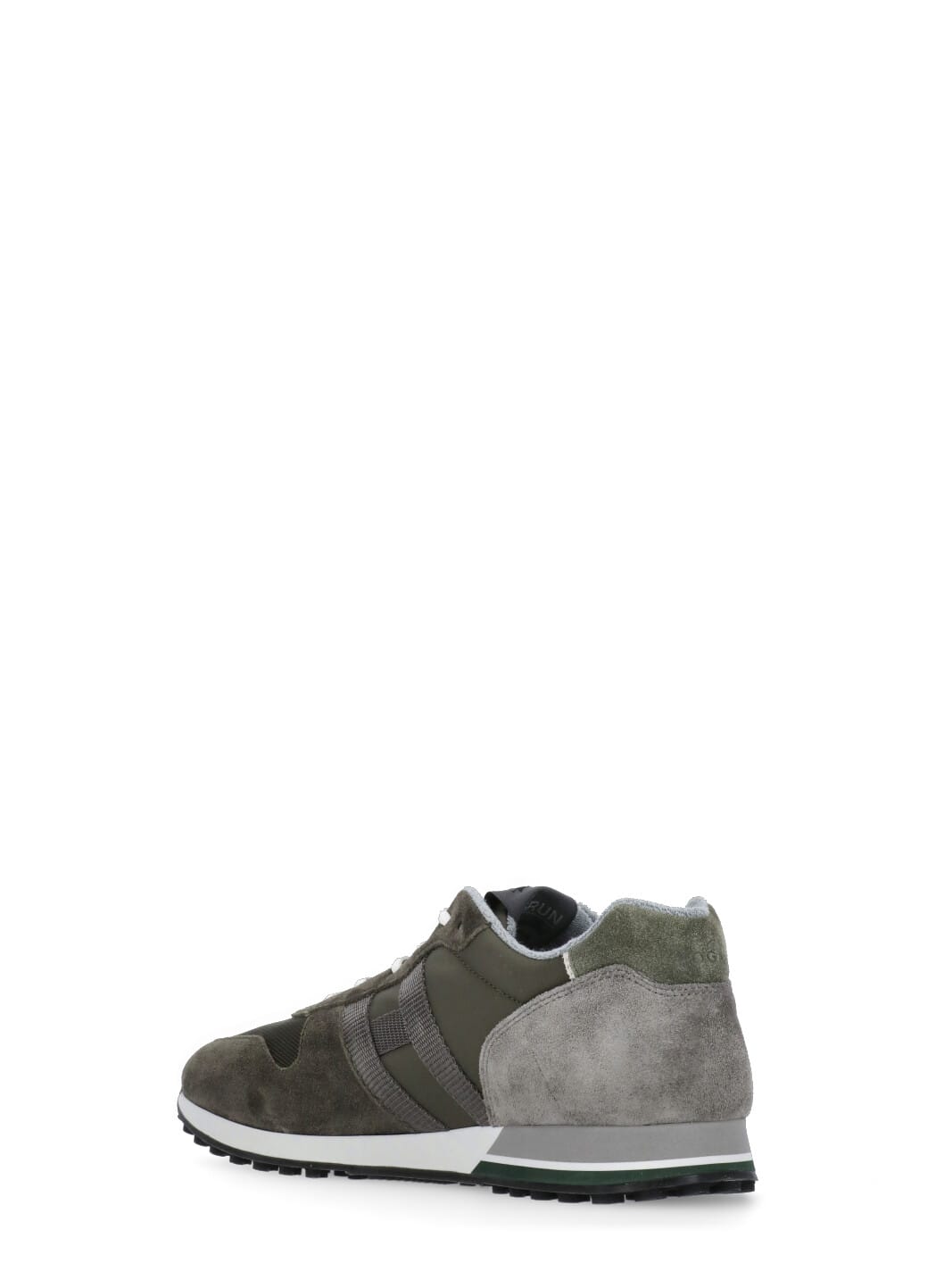 Shop Hogan H383 Sneakers In Green