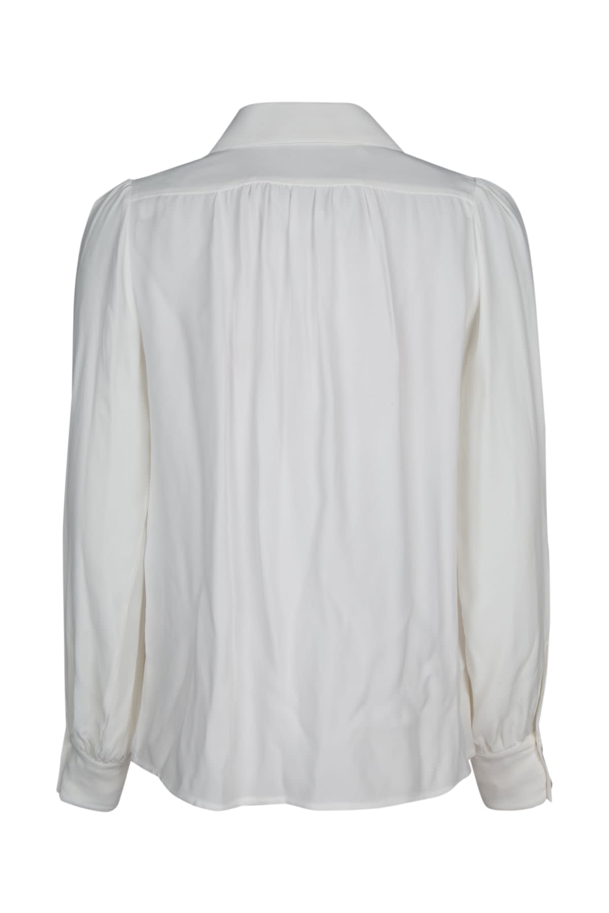 Shop Elisabetta Franchi Camicia In Avorio