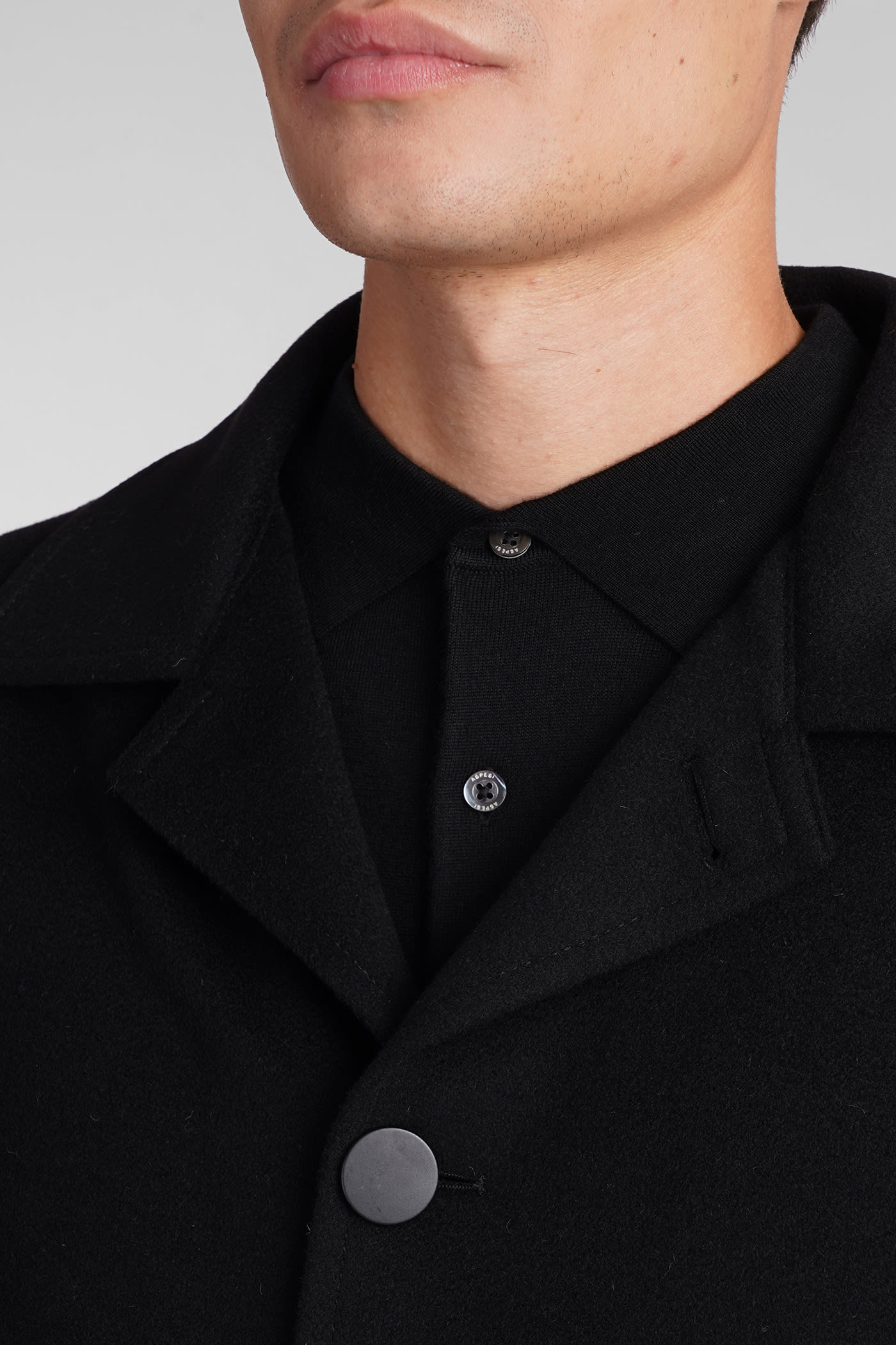 Shop Tagliatore Amir Casual Jacket In Black Cashmere