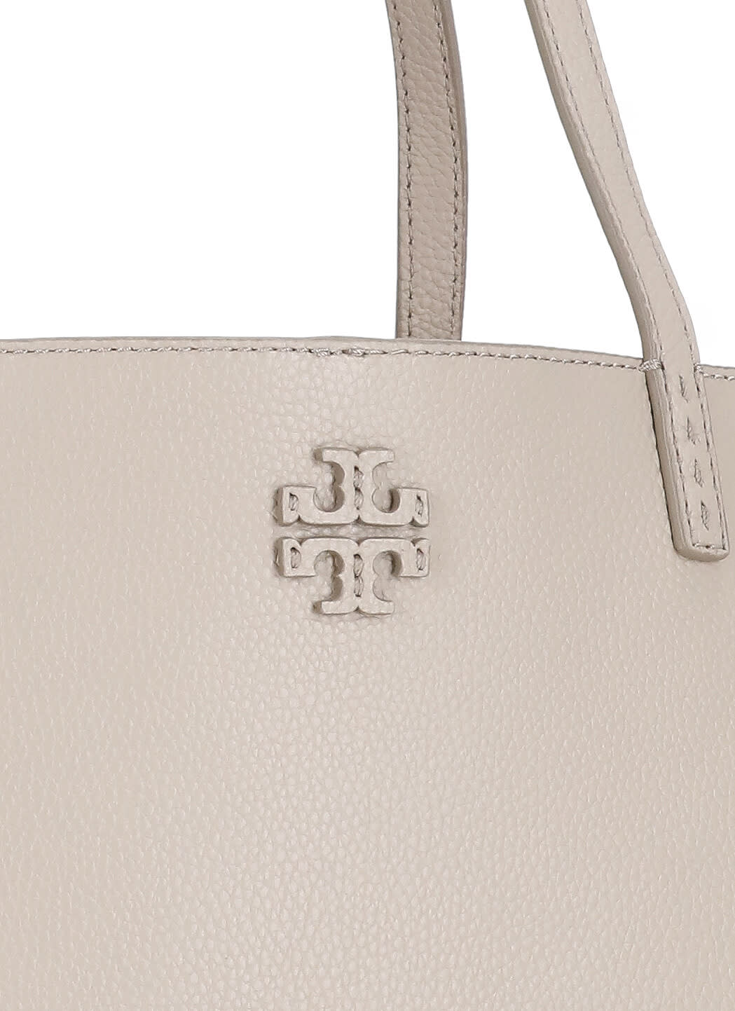 Shop Tory Burch Mcgraw Tote Bag In Beige