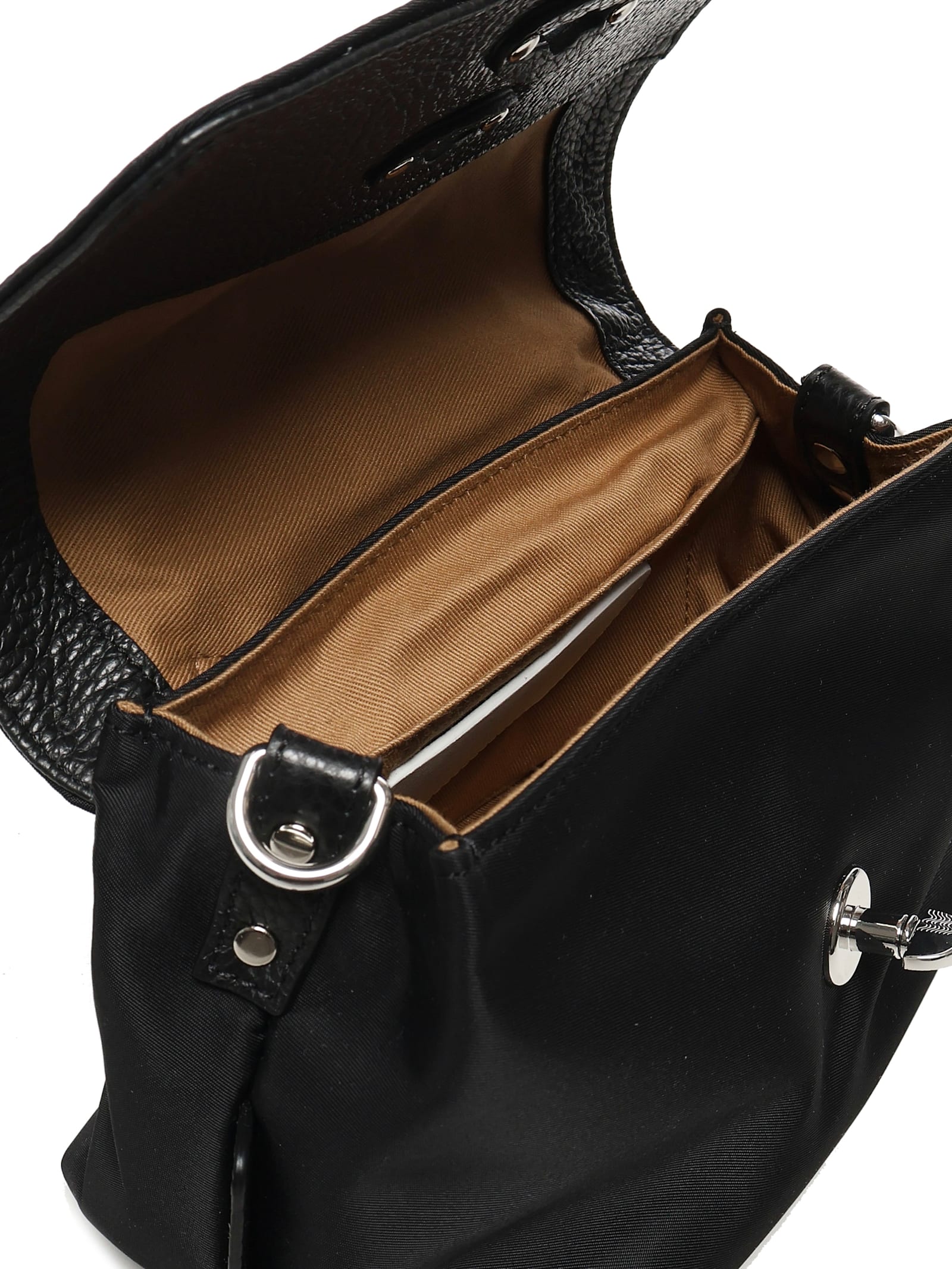 Zanellato Tokio Large Messenger Bag In Black
