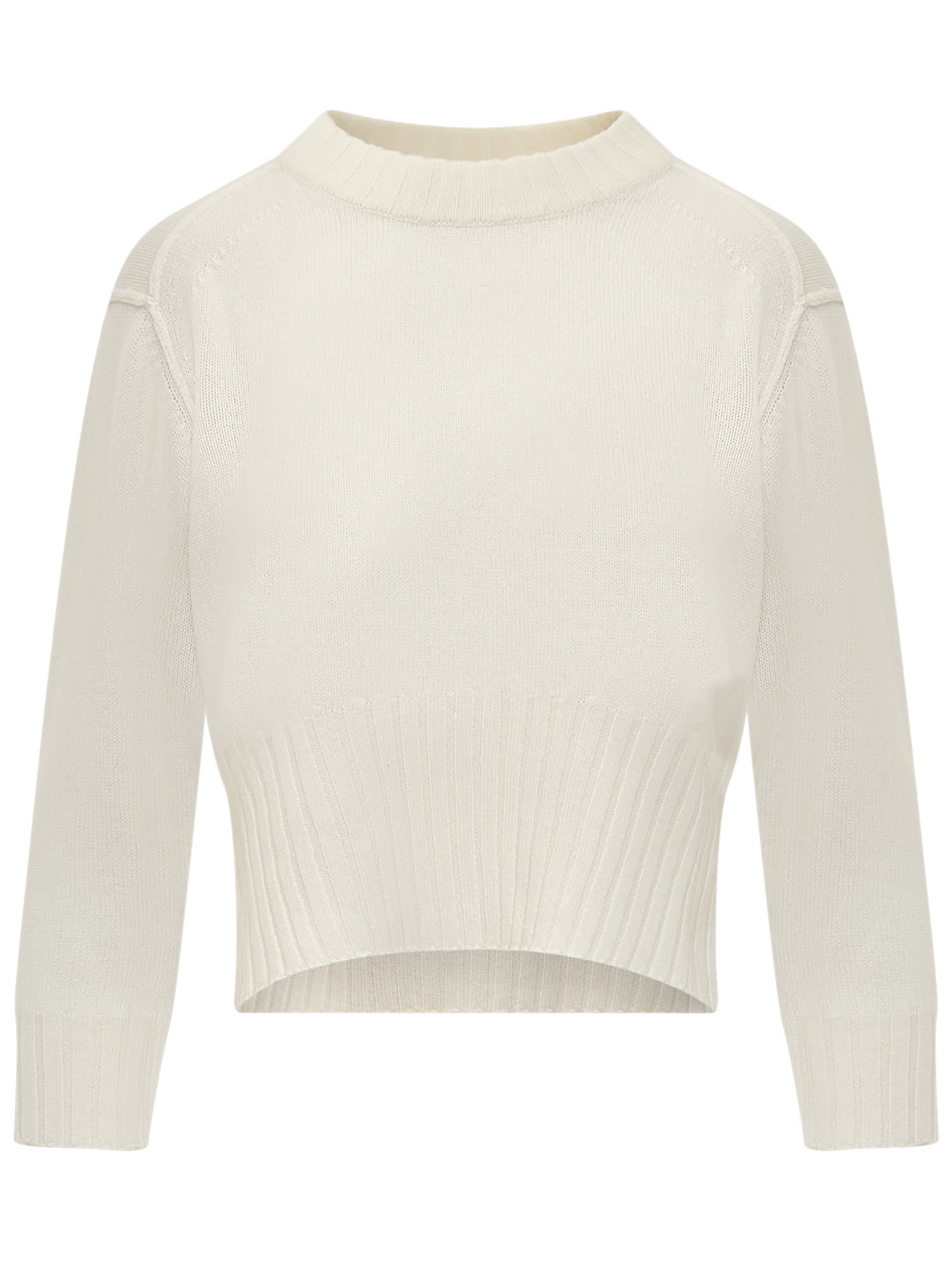 Shop Loulou Studio Sweater In Ivory