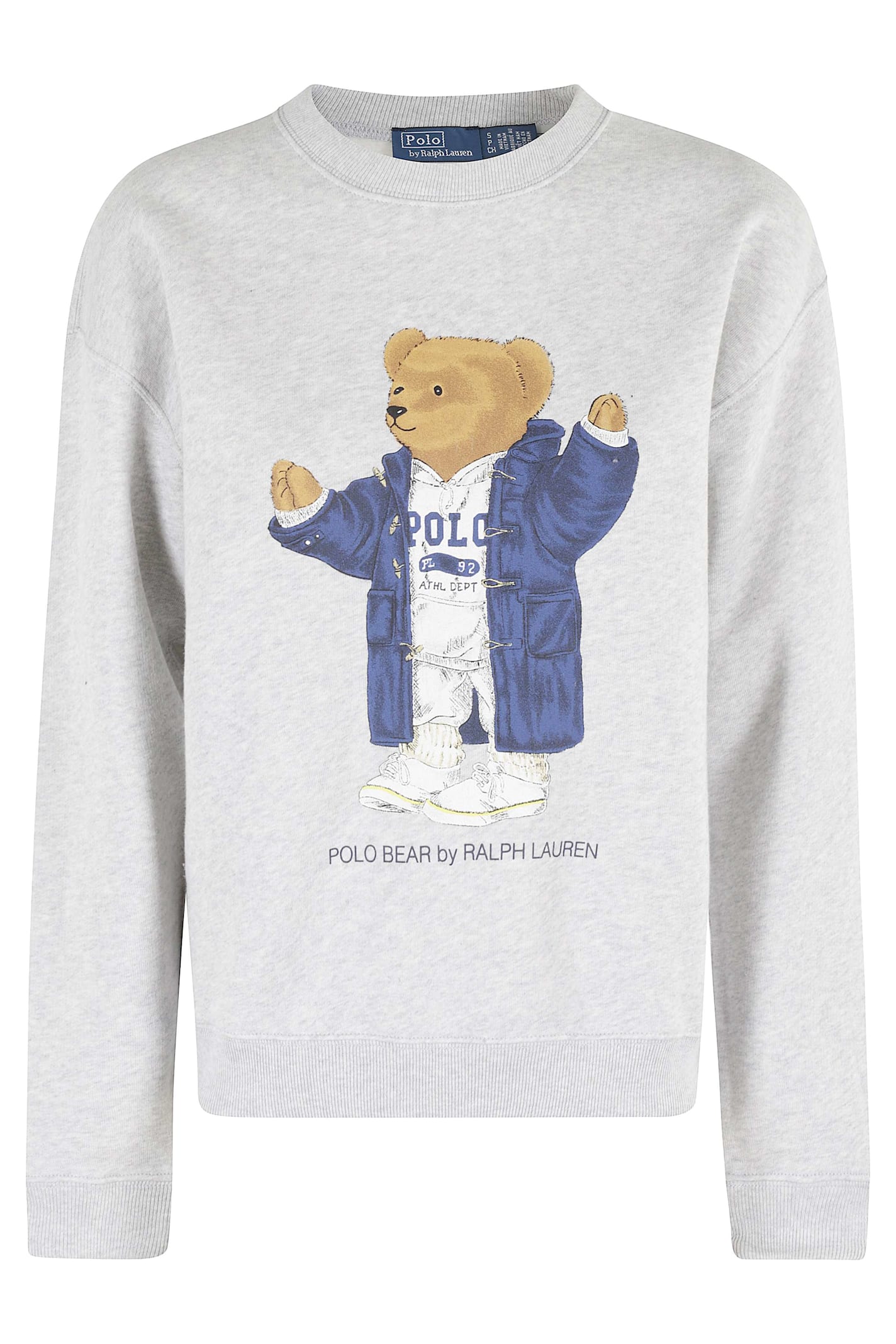 Polo Ralph Lauren Knit Sweatshirt In Gray