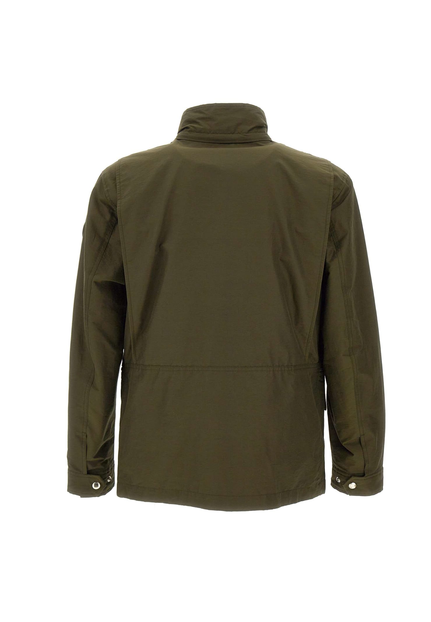 Shop Woolrich Cruiser Field Jacket In Dark Green
