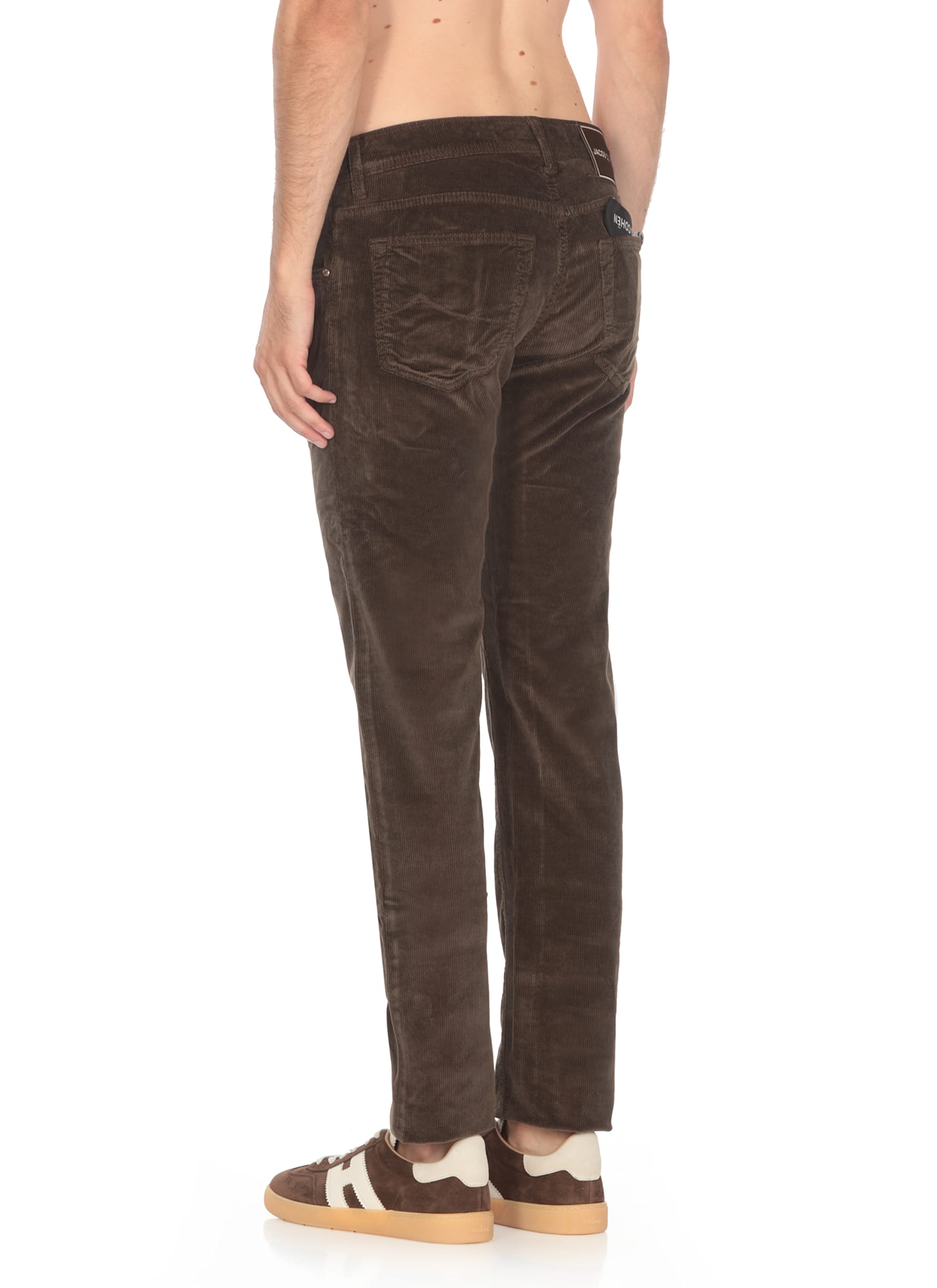 Shop Jacob Cohen Nick Jeans In Brown