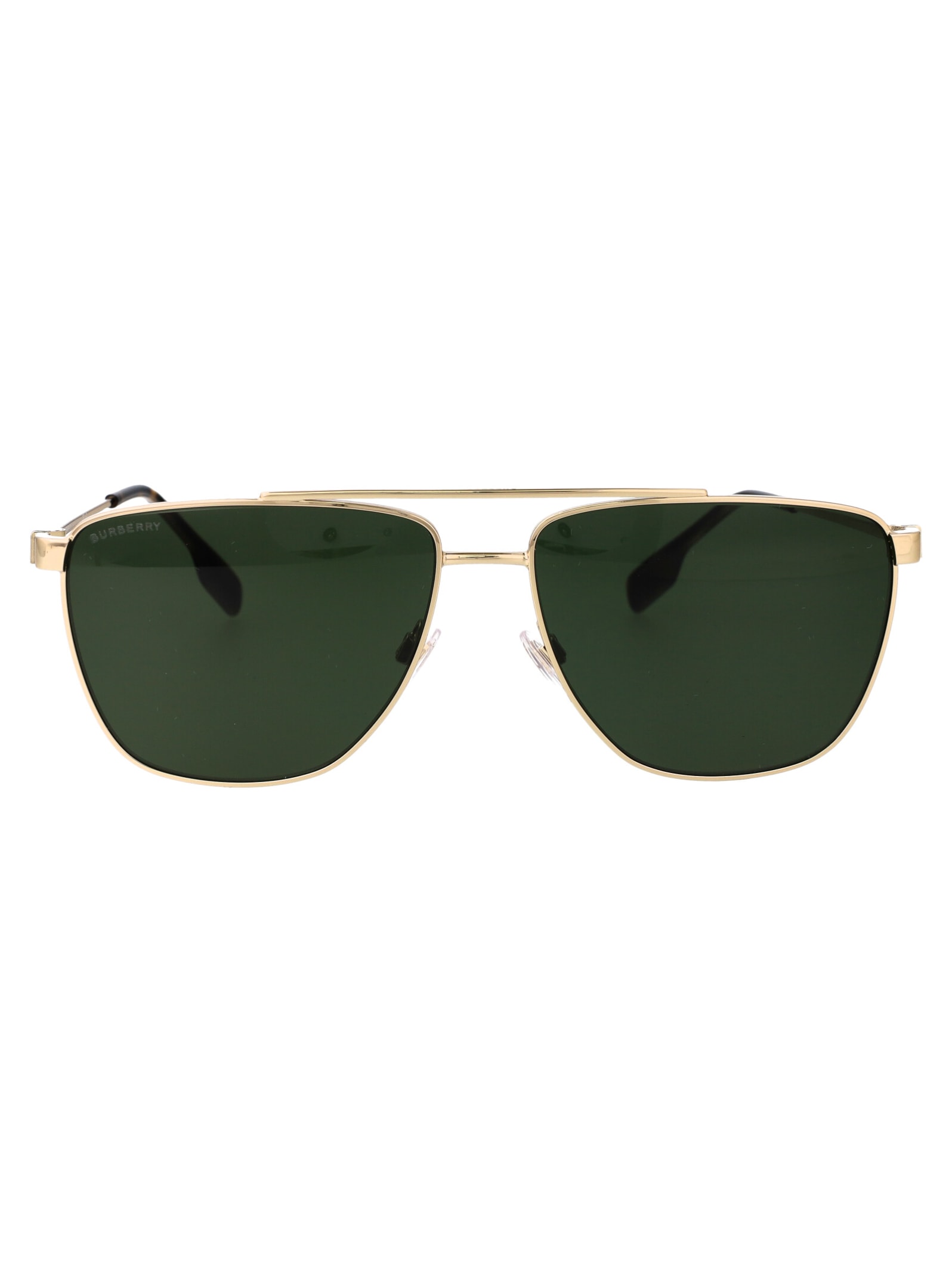 Shop Burberry Eyewear Blaine Sunglasses In 110971 Light Gold