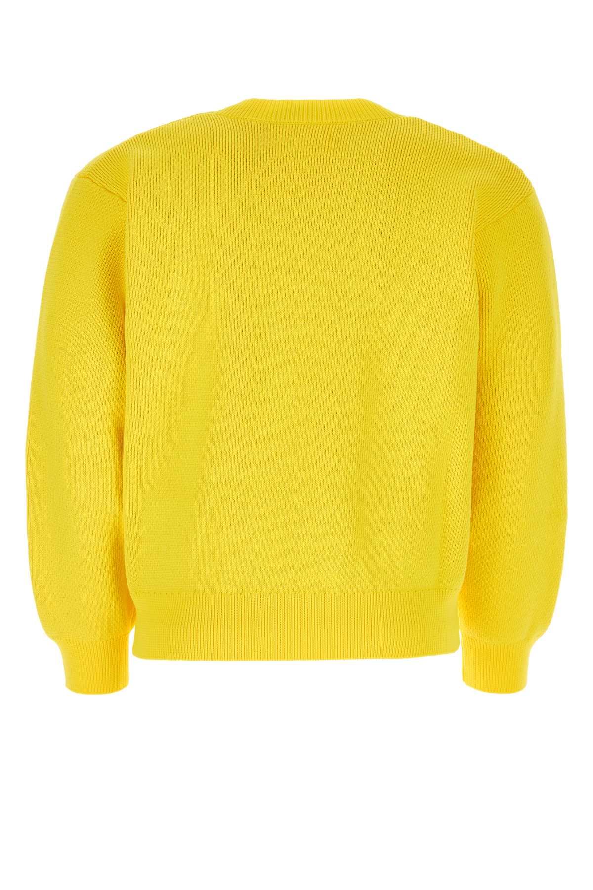 Shop Isabel Marant Yellow Polyester Blend Ayler Sweater In Sunshine