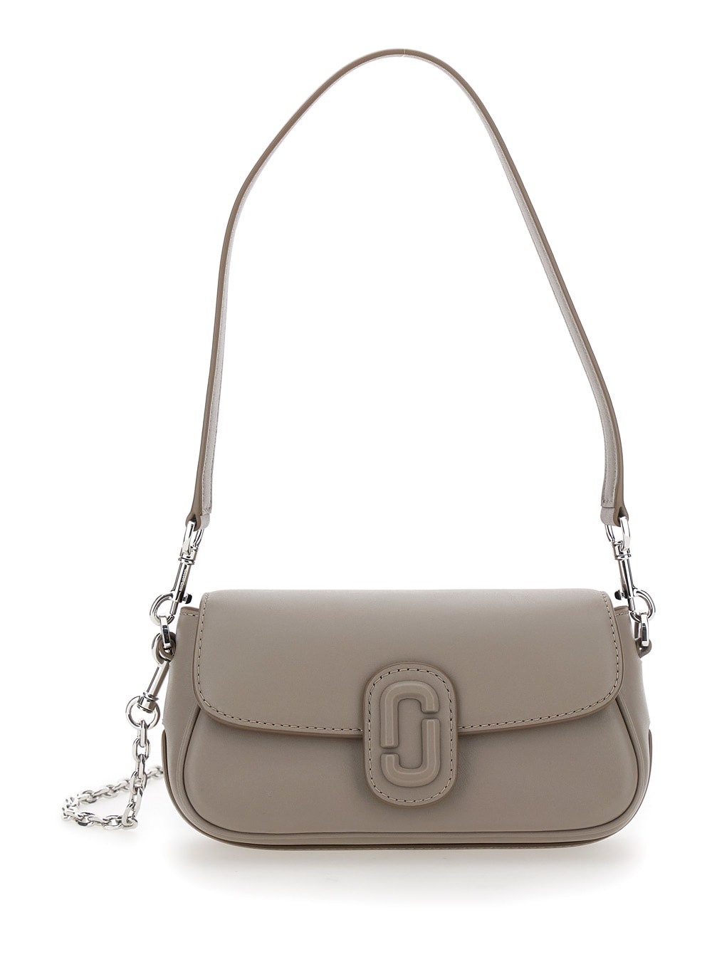 Shop Marc Jacobs The Small Shoulder Bag In Brown