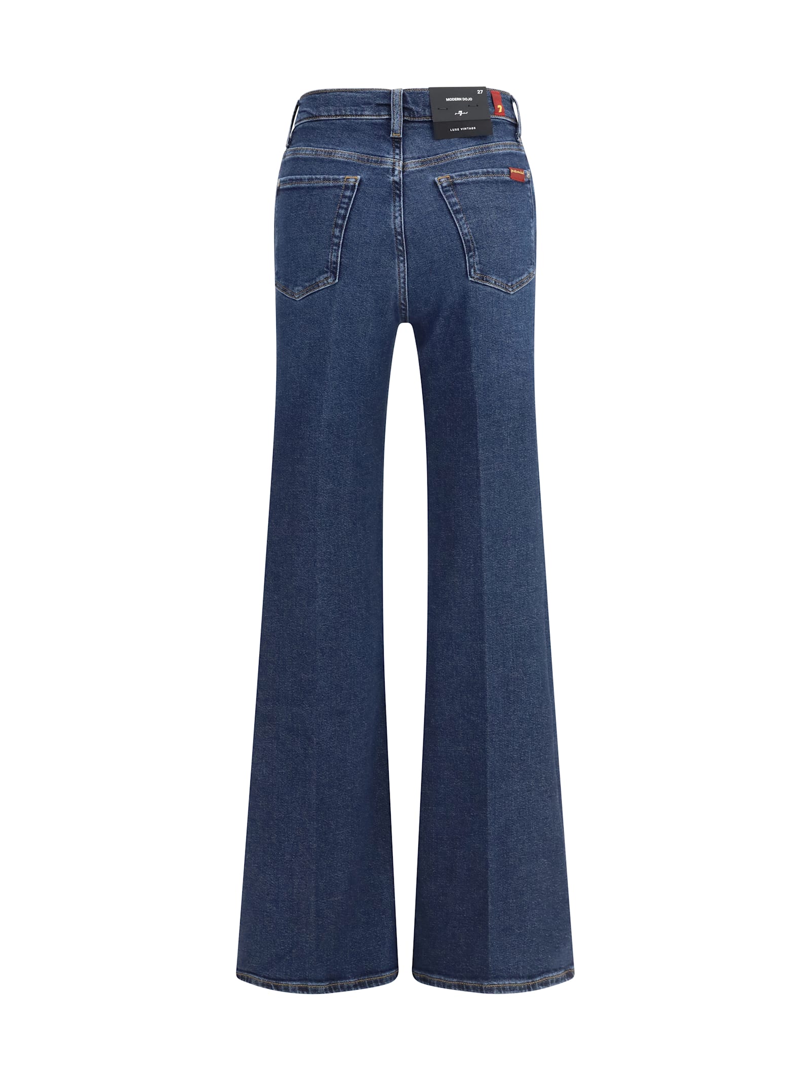 7 For All Mankind Dojo Five-pocket Jeans In Multi
