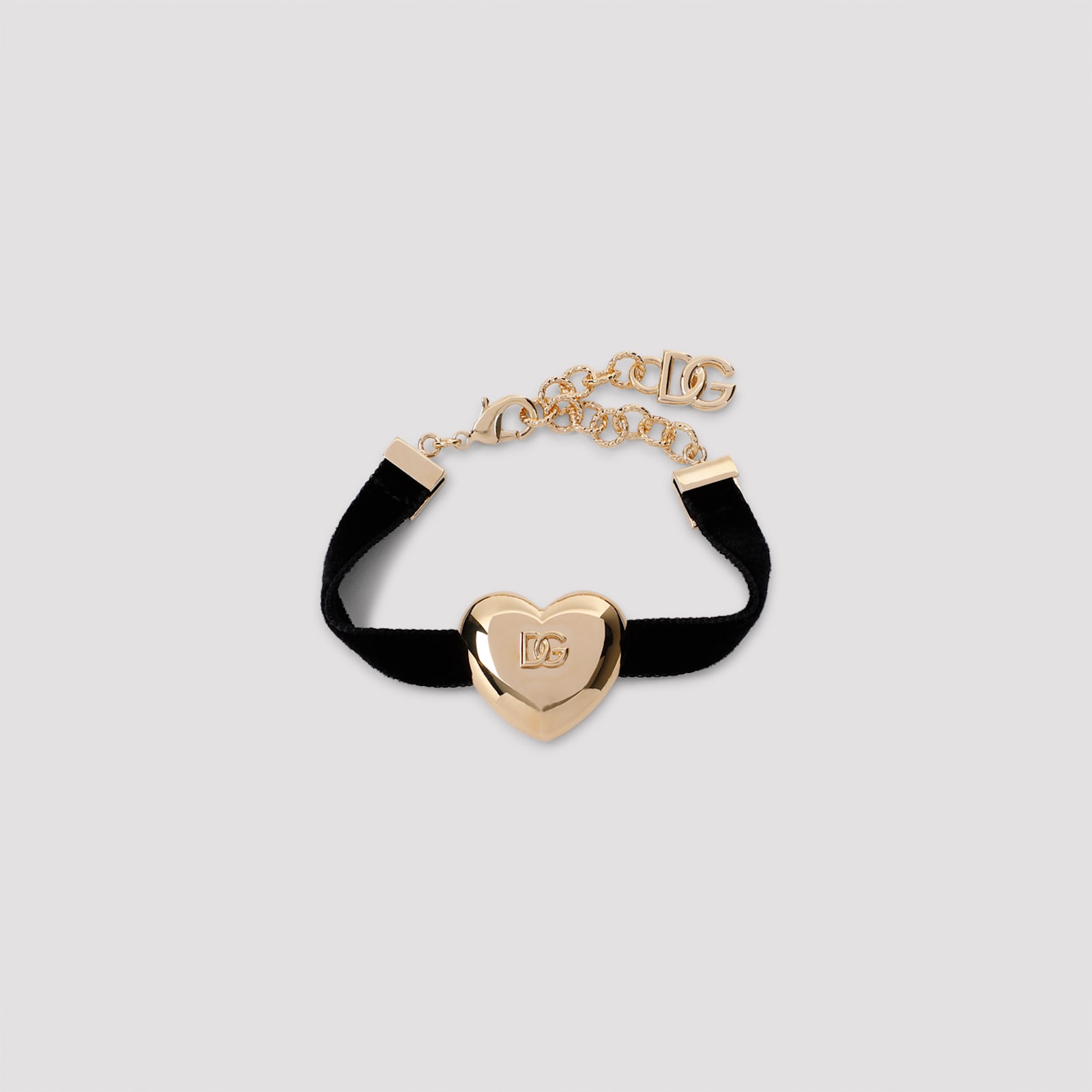 Shop Dolce & Gabbana Brass Bracelet In Nero Oro