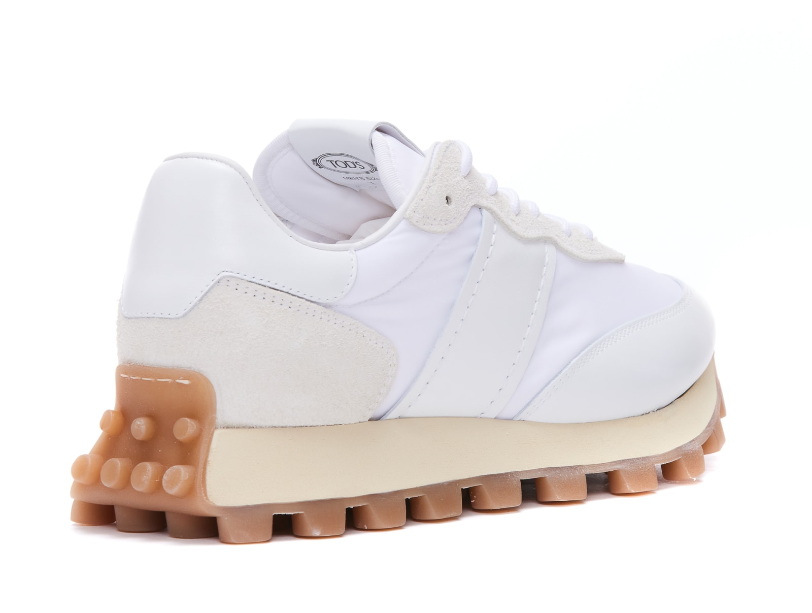 Shop Tod's 1t Sneakers In Bianco
