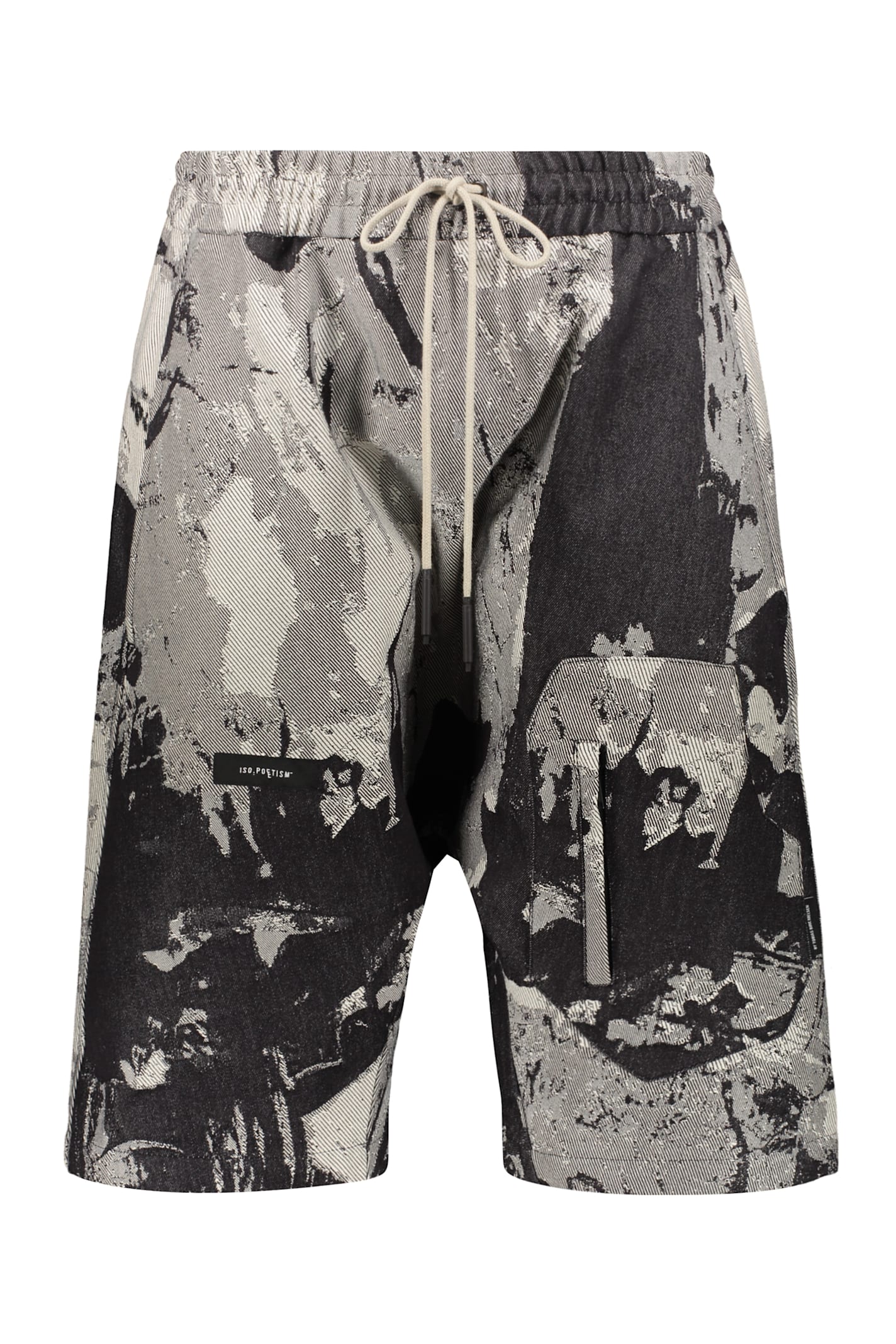 Iso. Poetism Cotton Bermuda Shorts