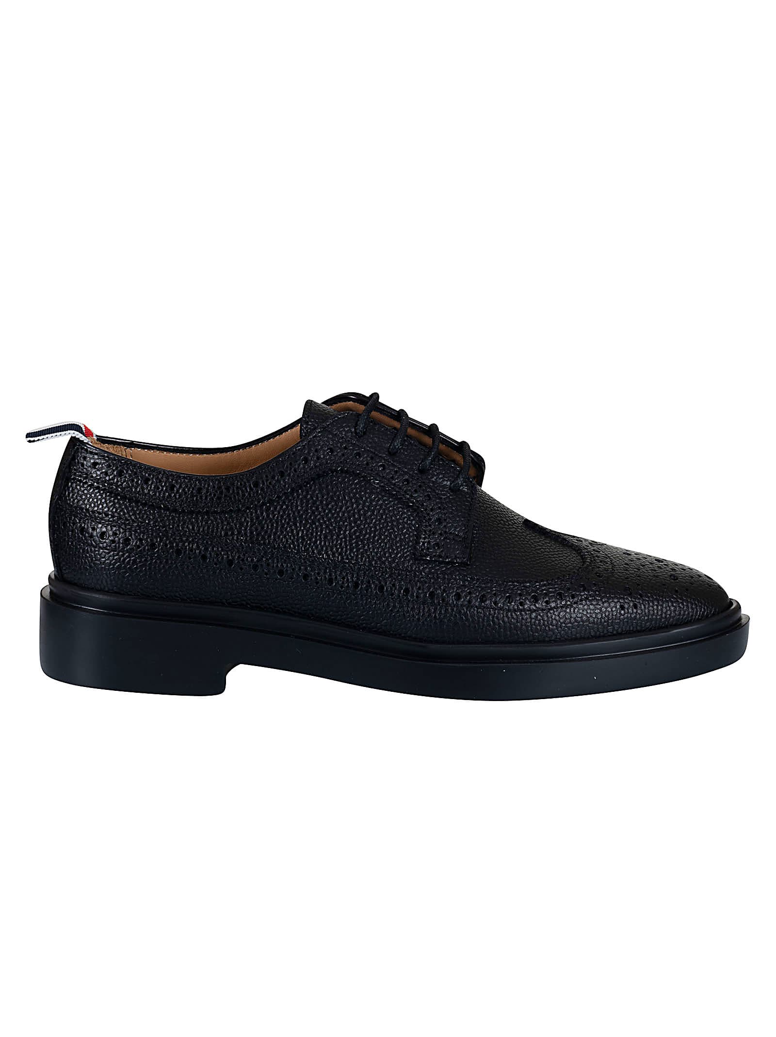 THOM BROWNE LONGWING PERFORATED OXFORD SHOES,11258095