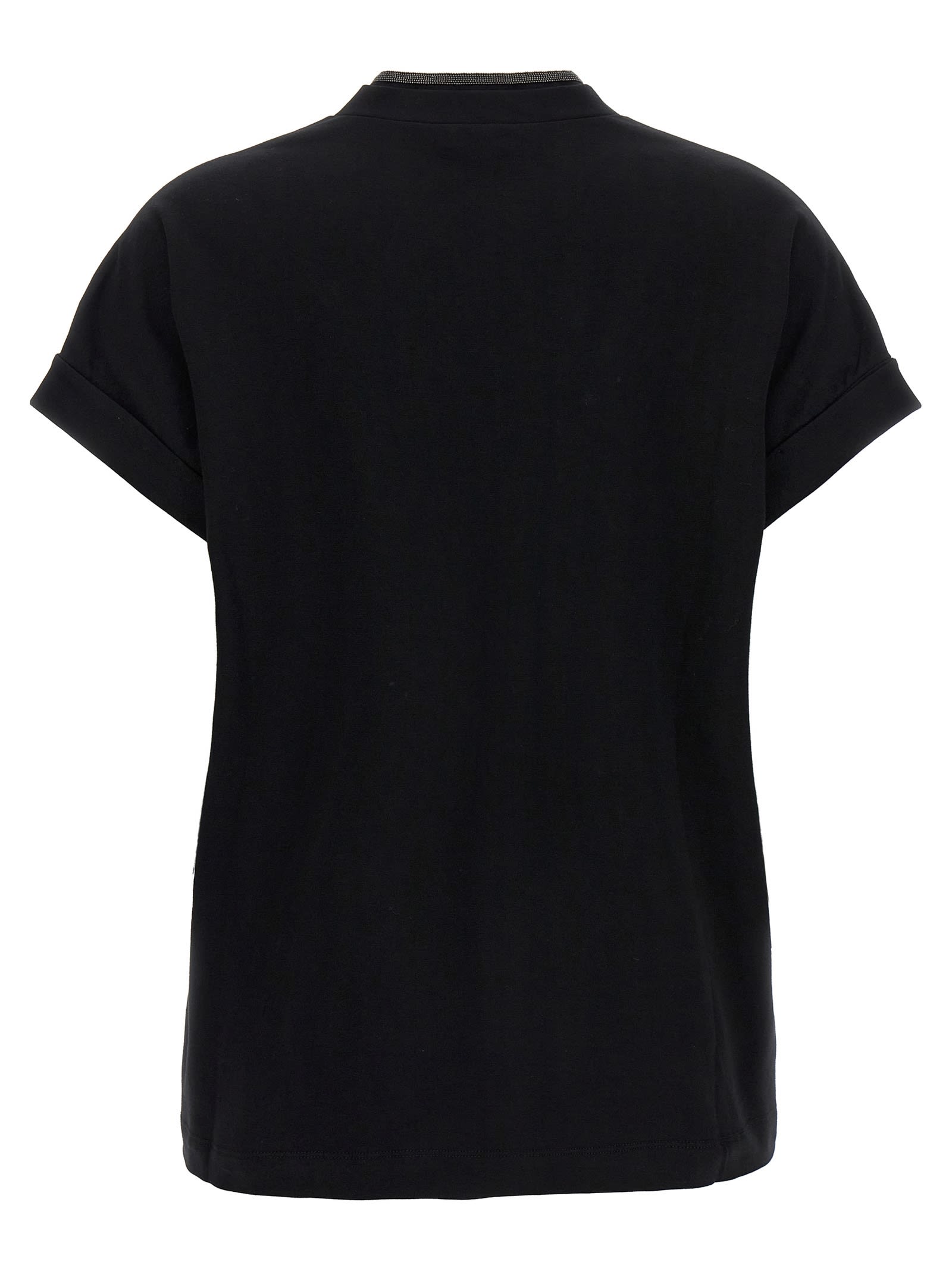 Shop Brunello Cucinelli Monile T-shirt In Black