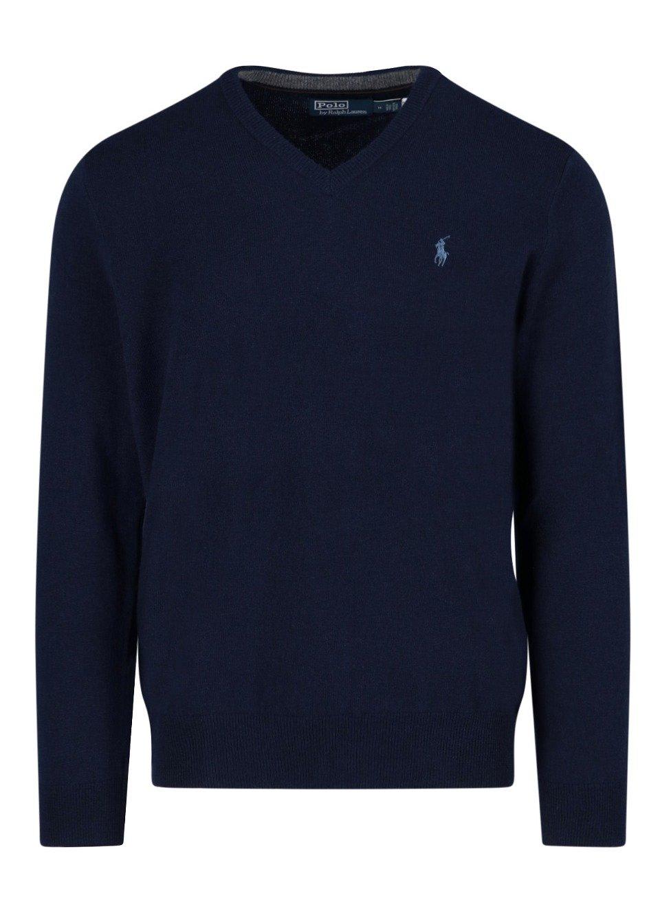 POLO RALPH LAUREN PONY EMBROIDERED KNIT JUMPER