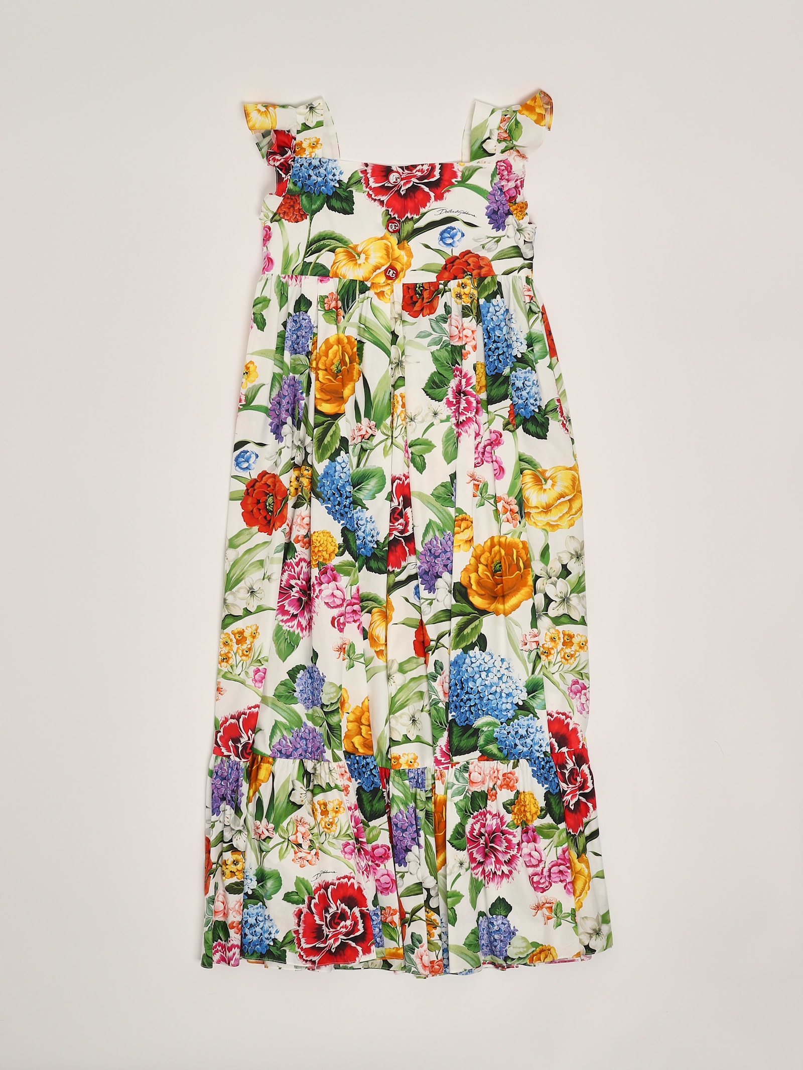 Dolce & Gabbana Sleeveless Dress Dress In Multi