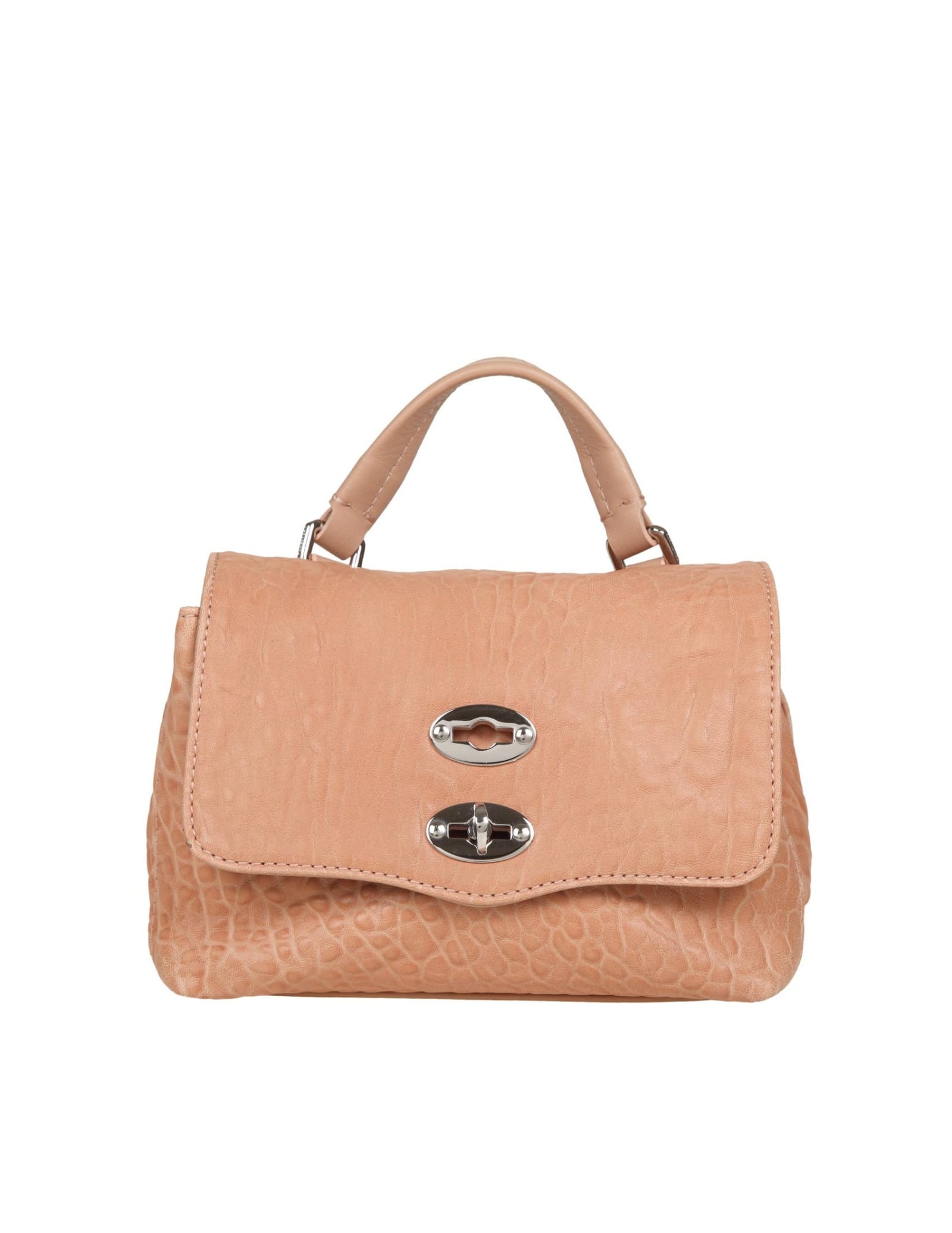 Shop Zanellato Postina Baby Sansone In Rose Color Leather