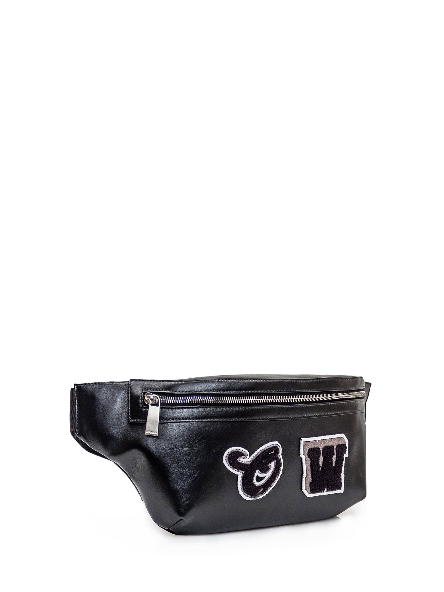Shop Off-white Varsity Pouch In Black