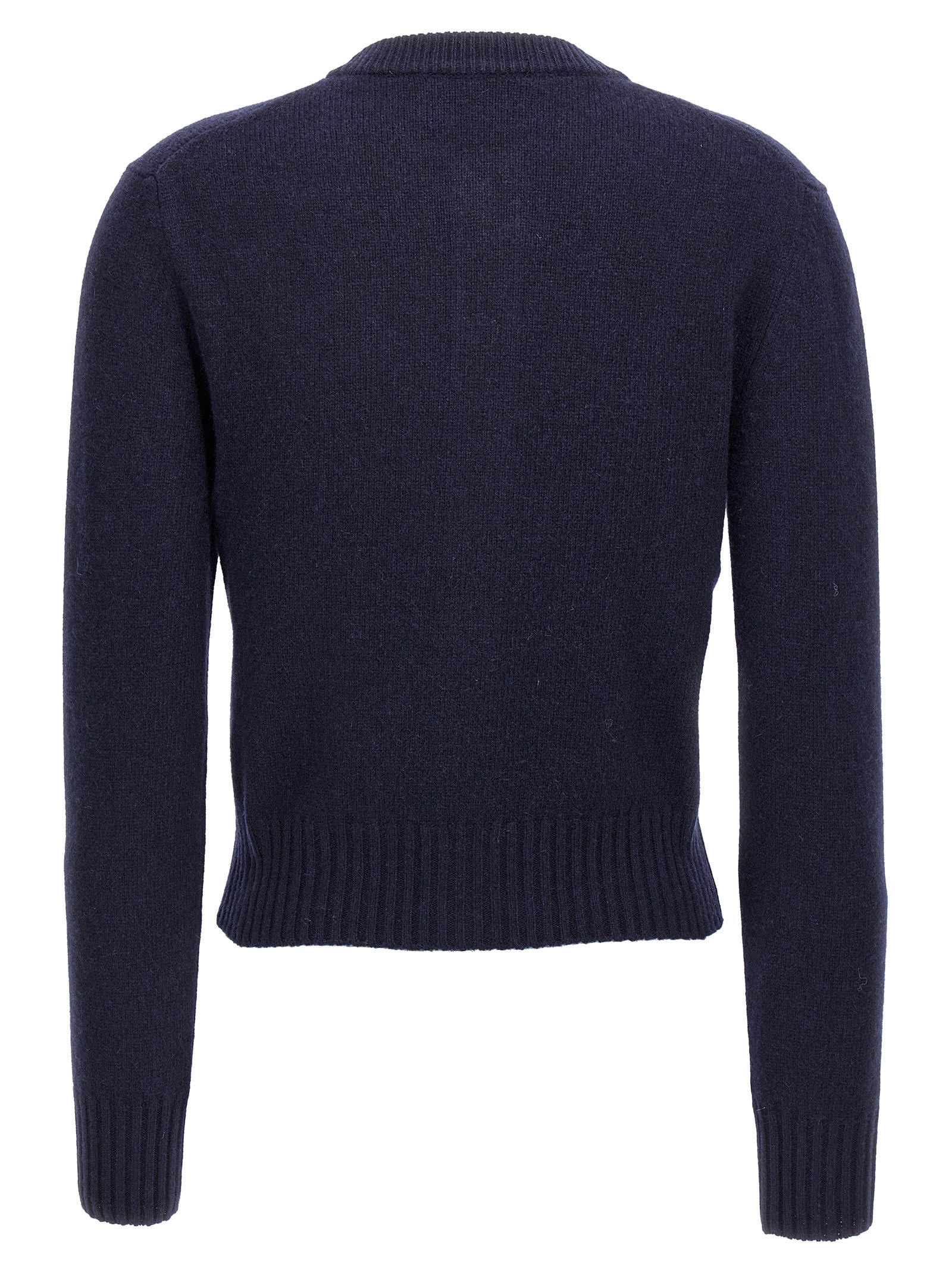 Shop Ami Alexandre Mattiussi Adc Cardigan In Blue