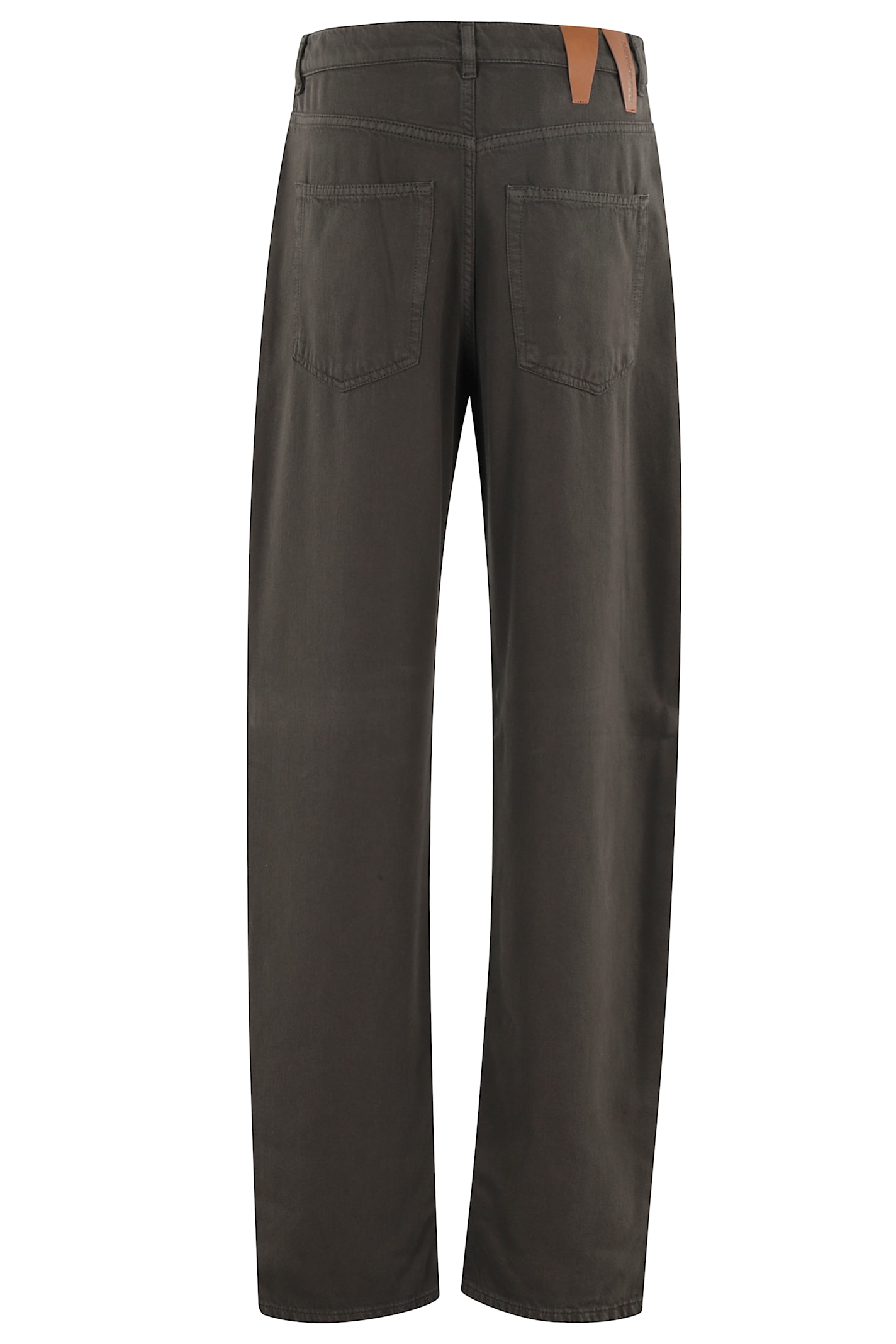 Darkpark Womens Dark Brown Gale Relaxed-fit Denim-blend Denim In Gray