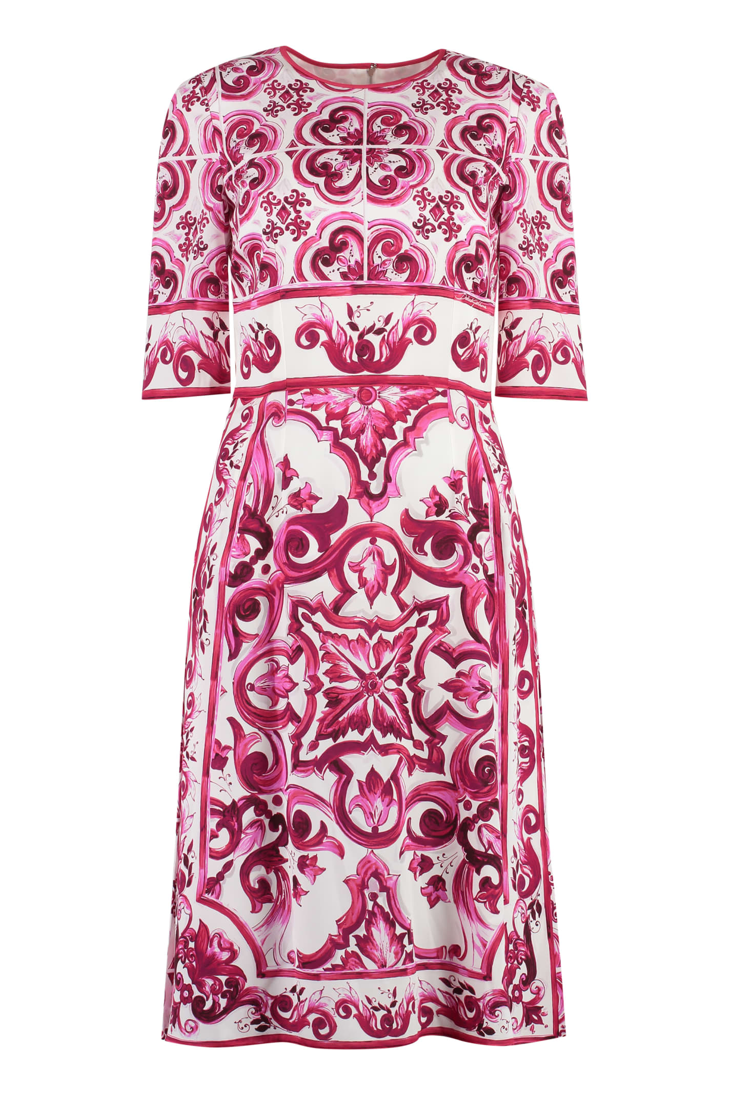 DOLCE & GABBANA PRINTED SHIRTDRESS