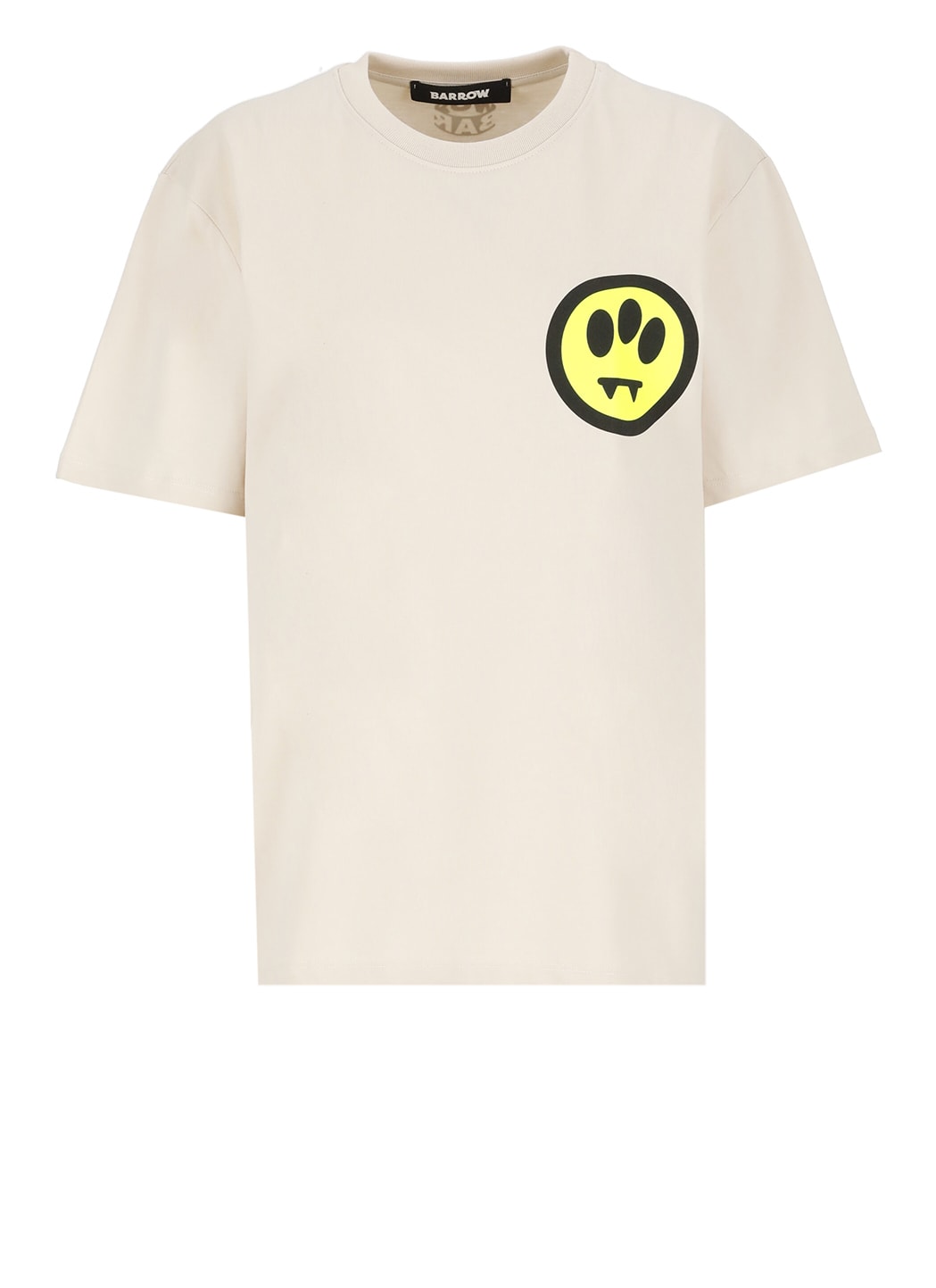 Barrow T-shirt With Logo In Ivory