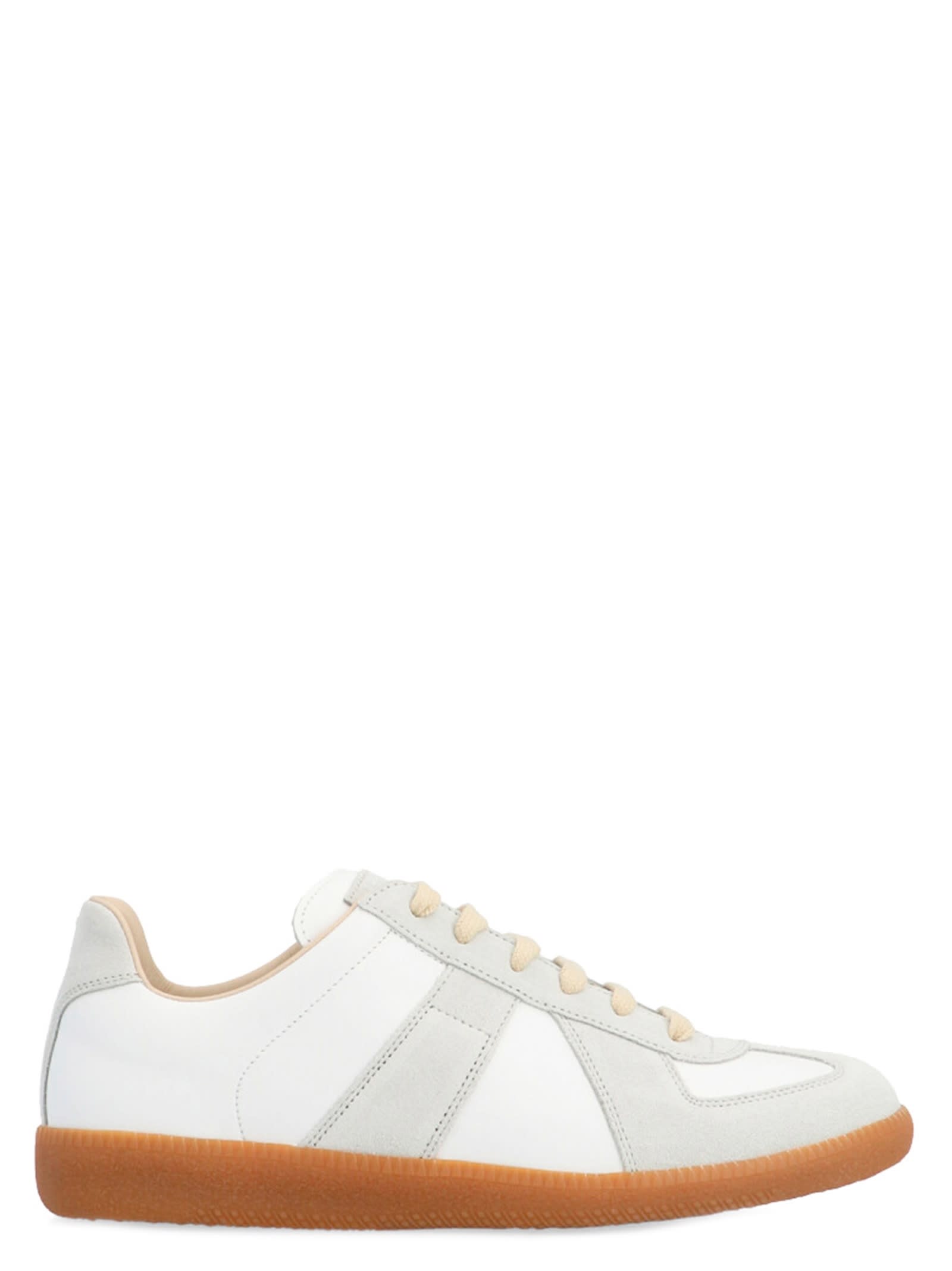 Shop Maison Margiela Replica Sneakers In White