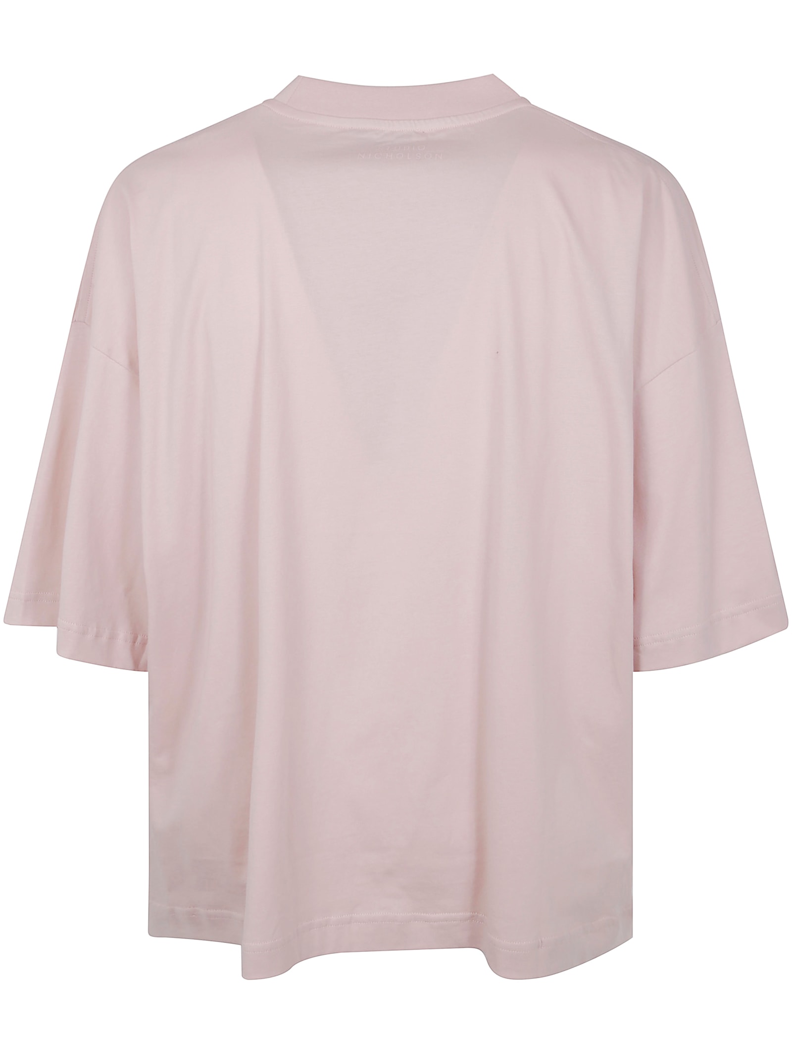 Studio Nicholson Branded Short Sleeve T Shirt - BeyondStyle