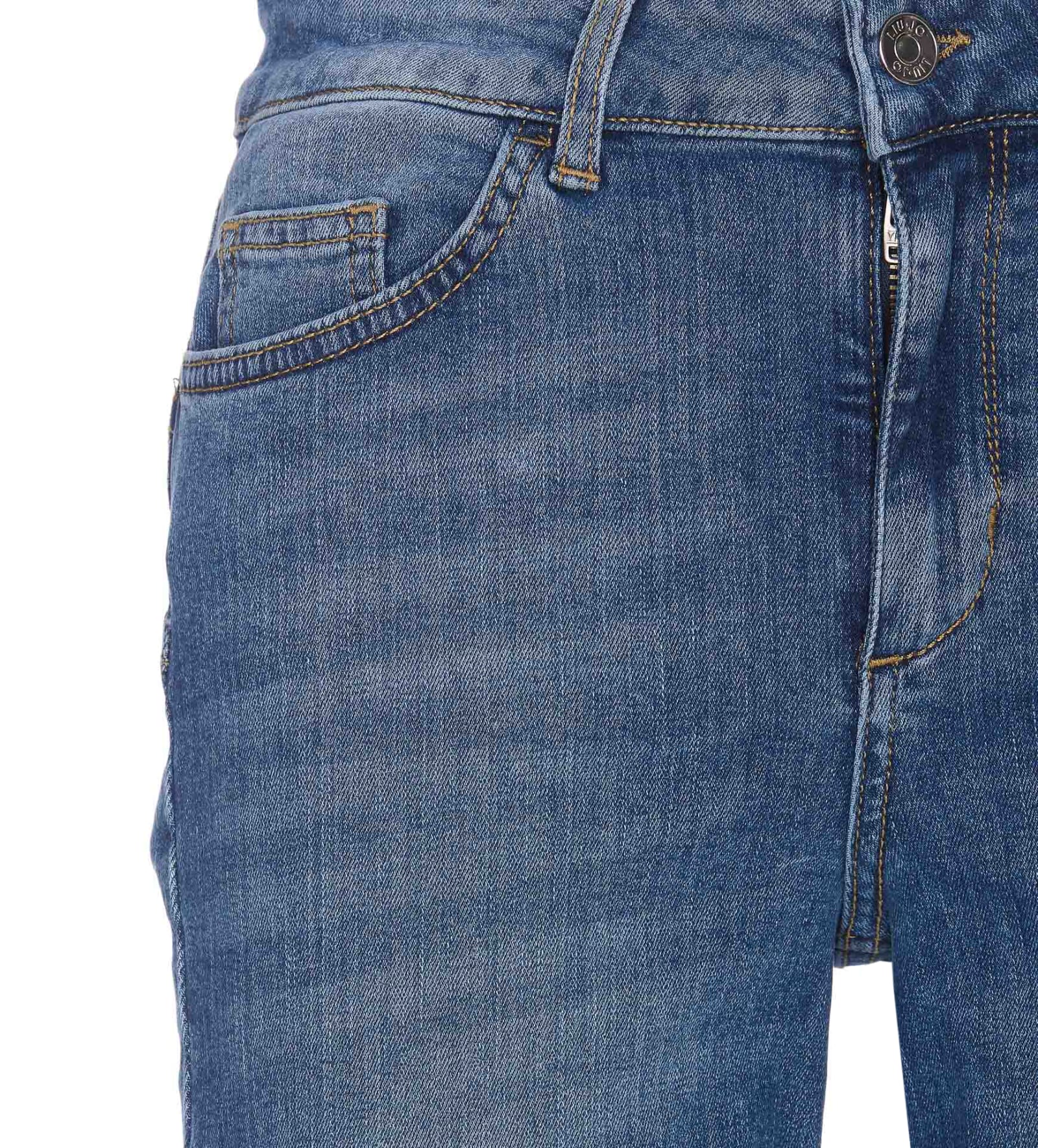 Shop Liu •jo New Classy Denim Jeans In Blue