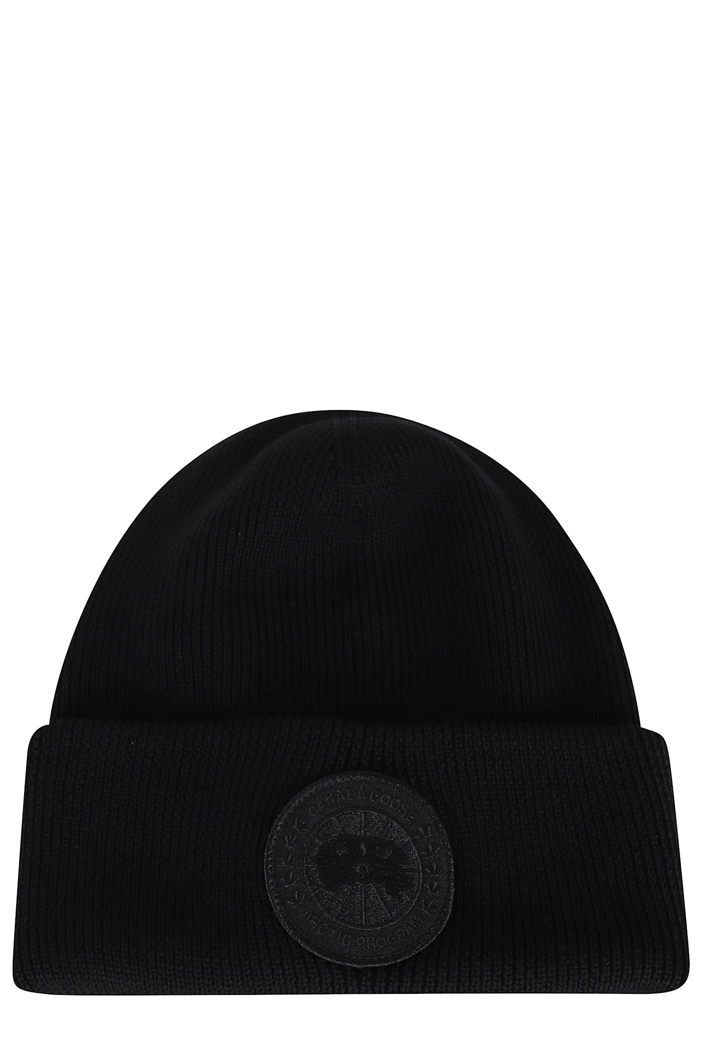 Canada Goose Cuffia Arctic In Lana Nera Uomo In Black
