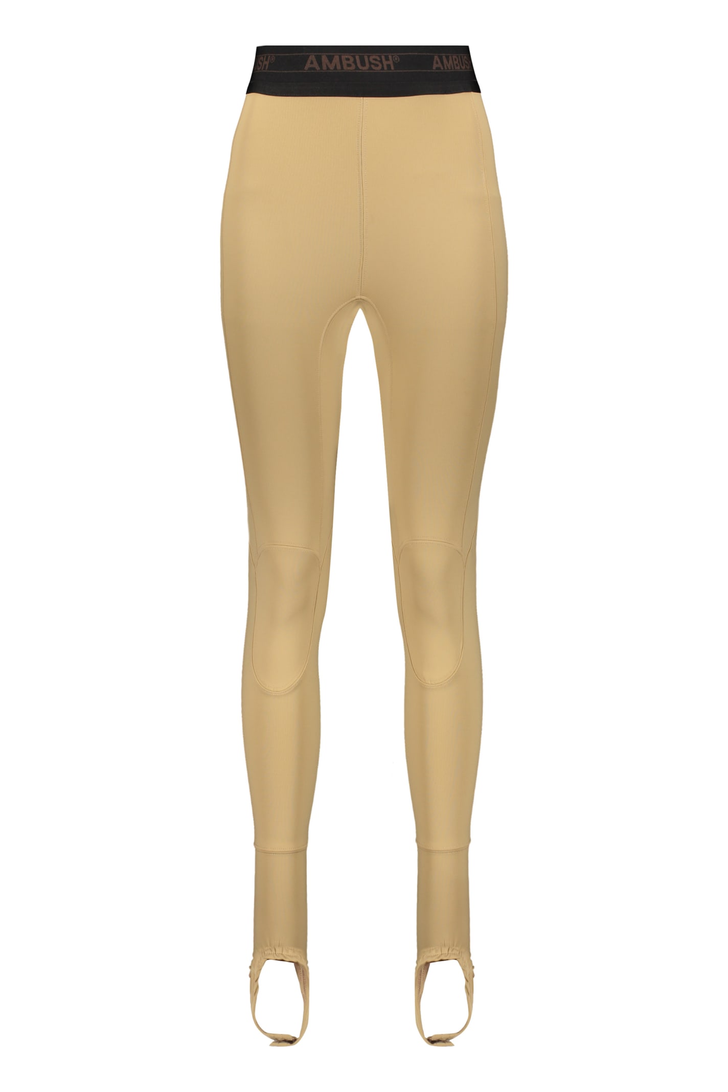 Shop Ambush Technical Fabric Leggings In Brown