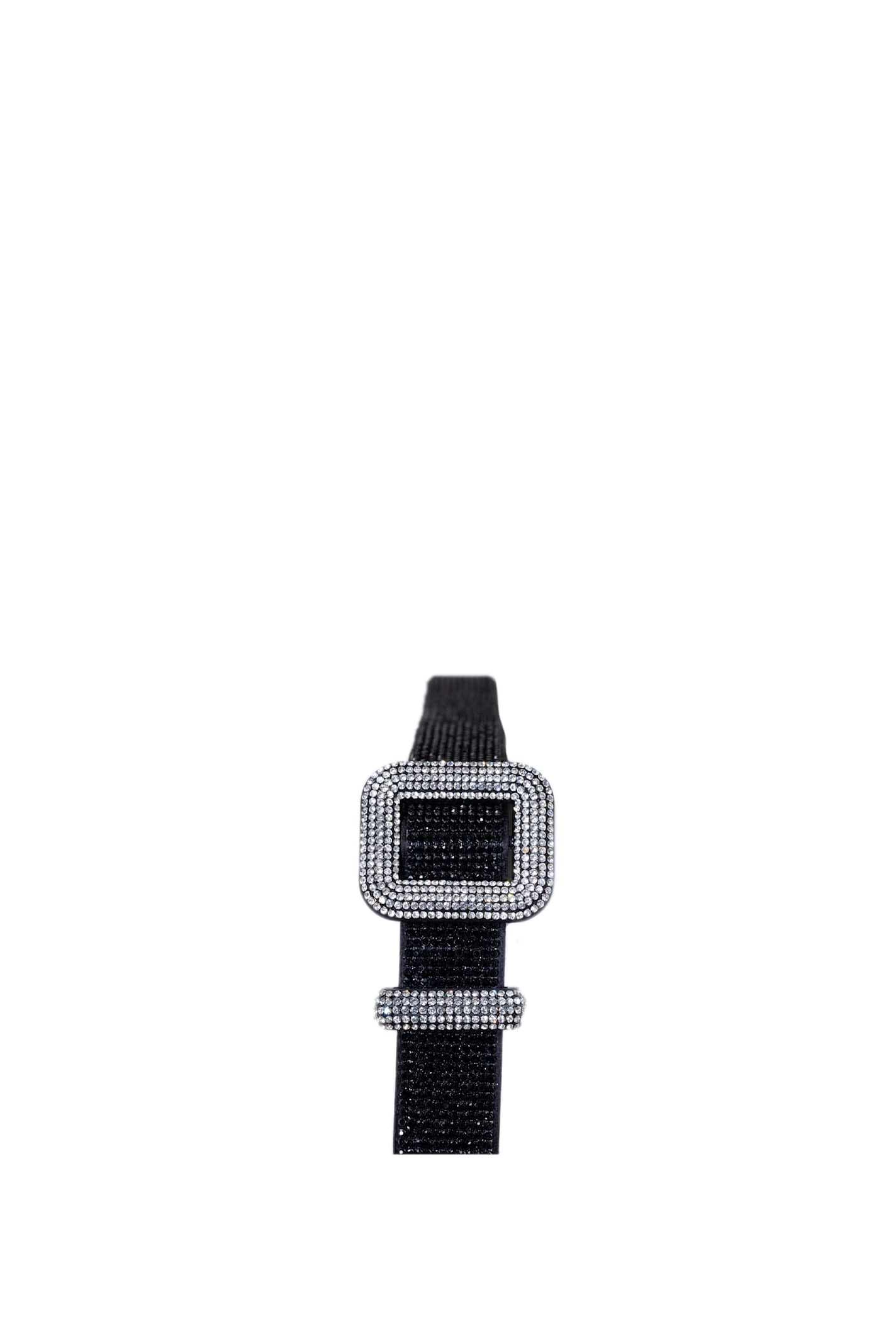 Shop Benedetta Bruzziches La Petite James Bond Belt In Black