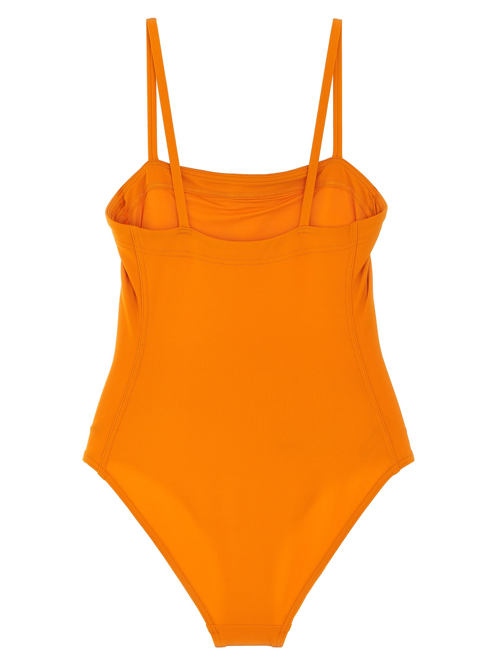 Eres Women's Aquarelle One-piece Swimsuit In Orange