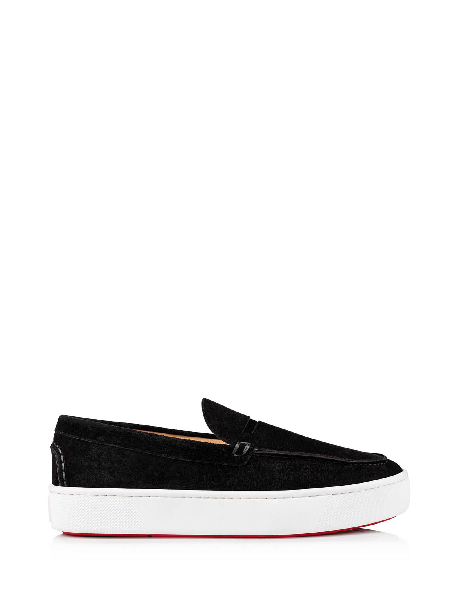 Christian Louboutin Paqueboat Slip On In Suede