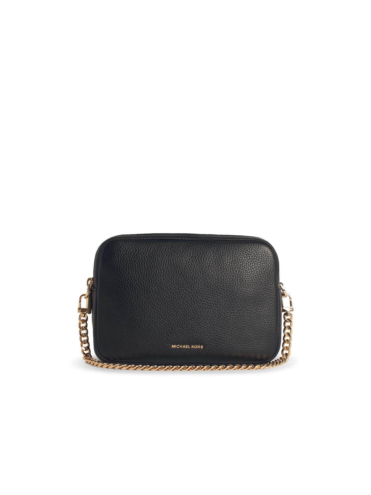 Michael Kors Bag Md Dblzp Chn Camera Xbody In Black