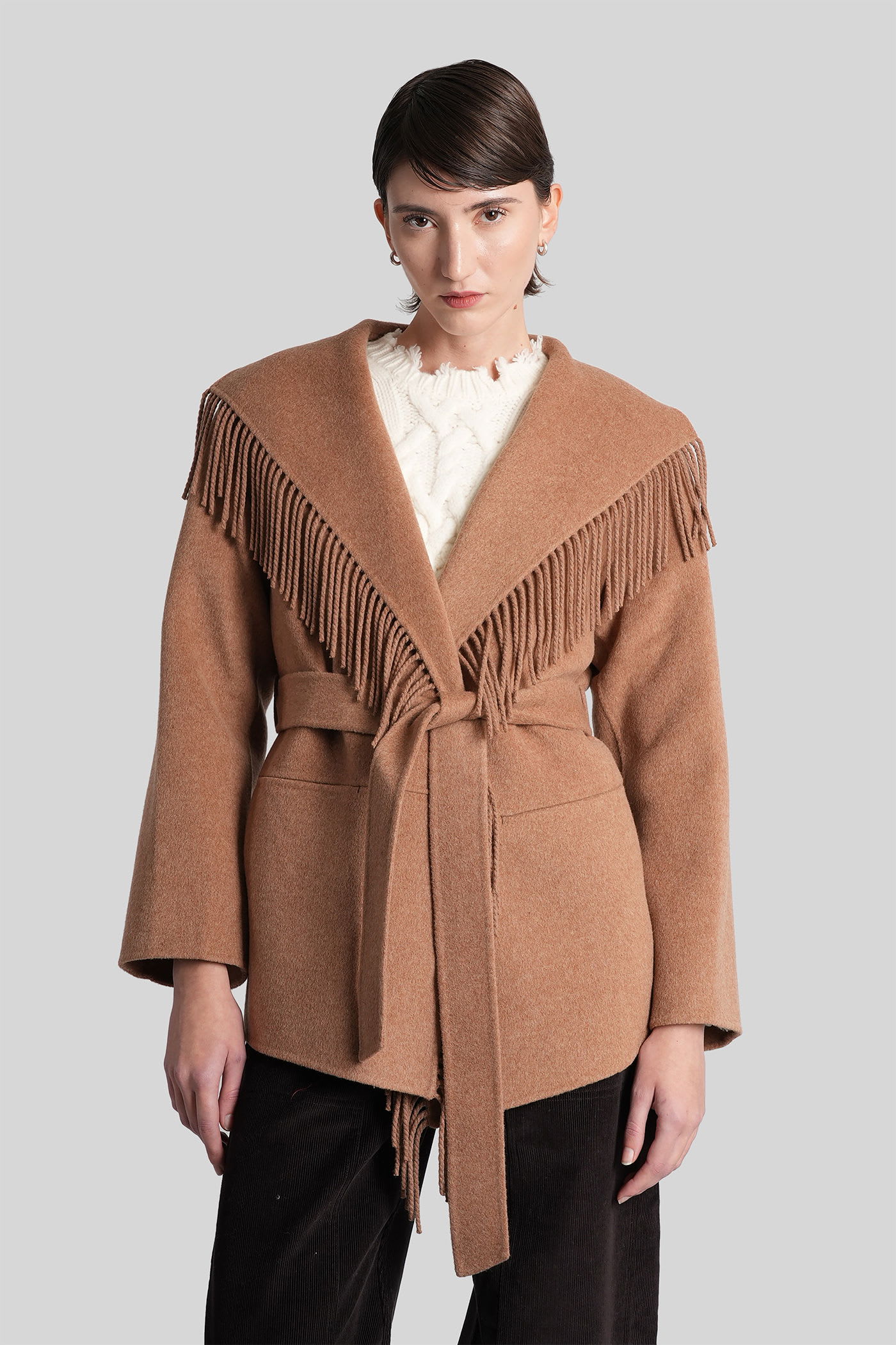 Simkhai Rowen In Camel Wool In Brown