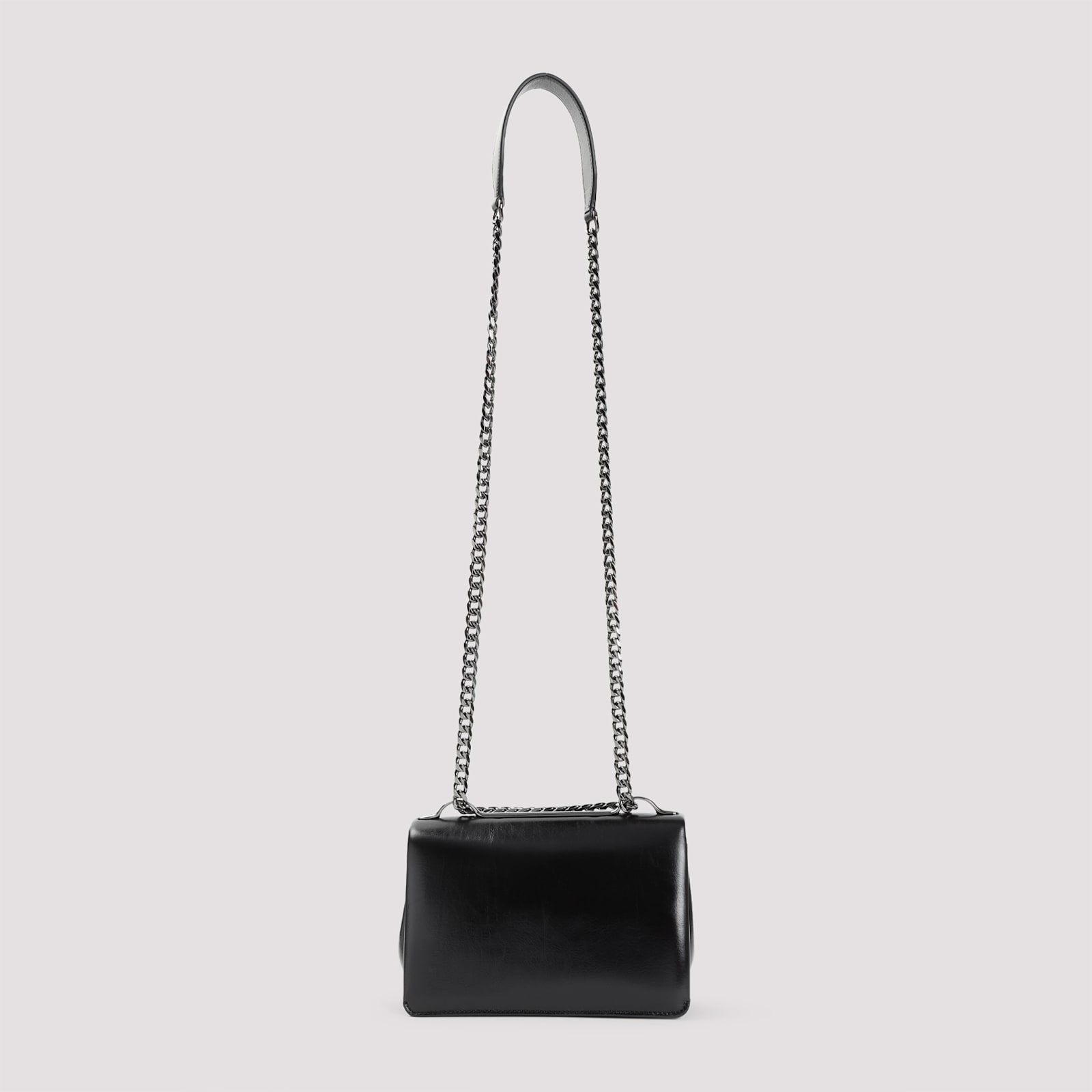 Shop Valentino Chain 1 Small Shoulder Bag In No Nero