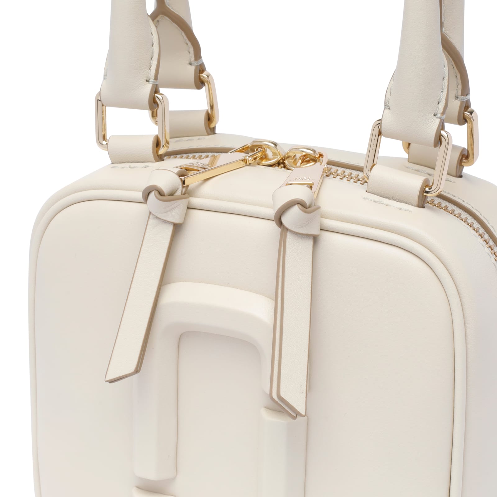 Shop Marc Jacobs The Cube Handbag In White