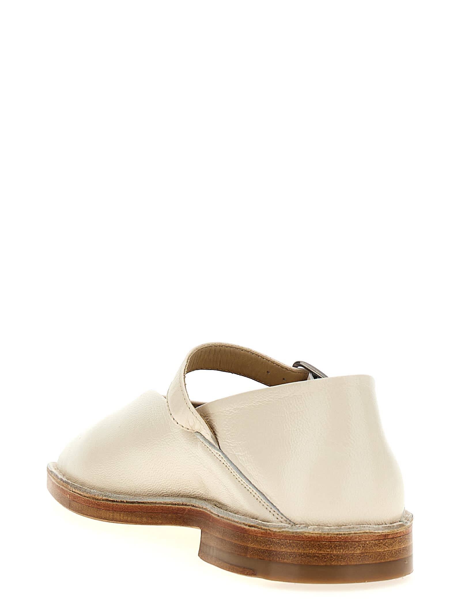 LEMAIRE SQUARE TOE BALLET FLATS