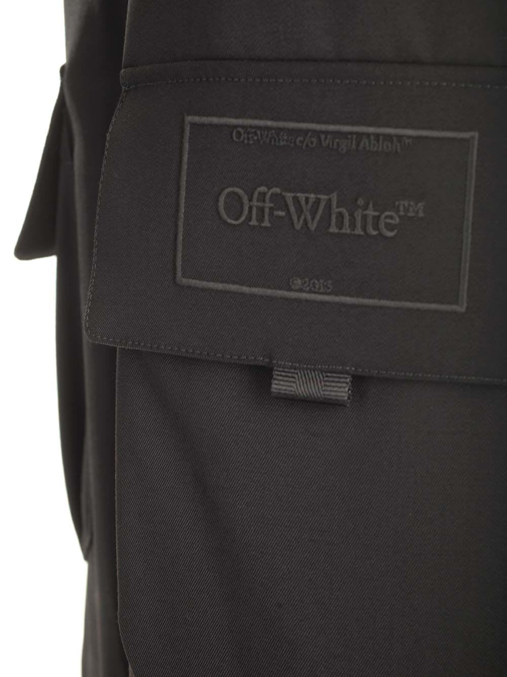 Shop Off-white Black Toybox Cargo Pants