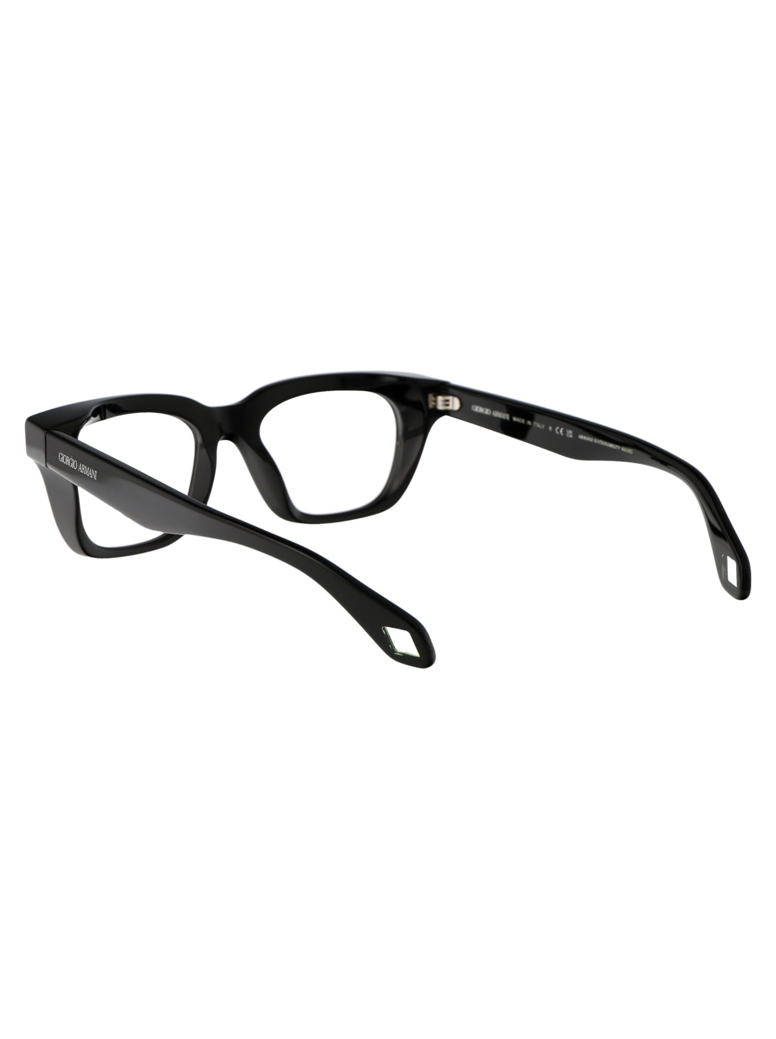 Shop Giorgio Armani 0ar7247u Glasses In 5875 Black