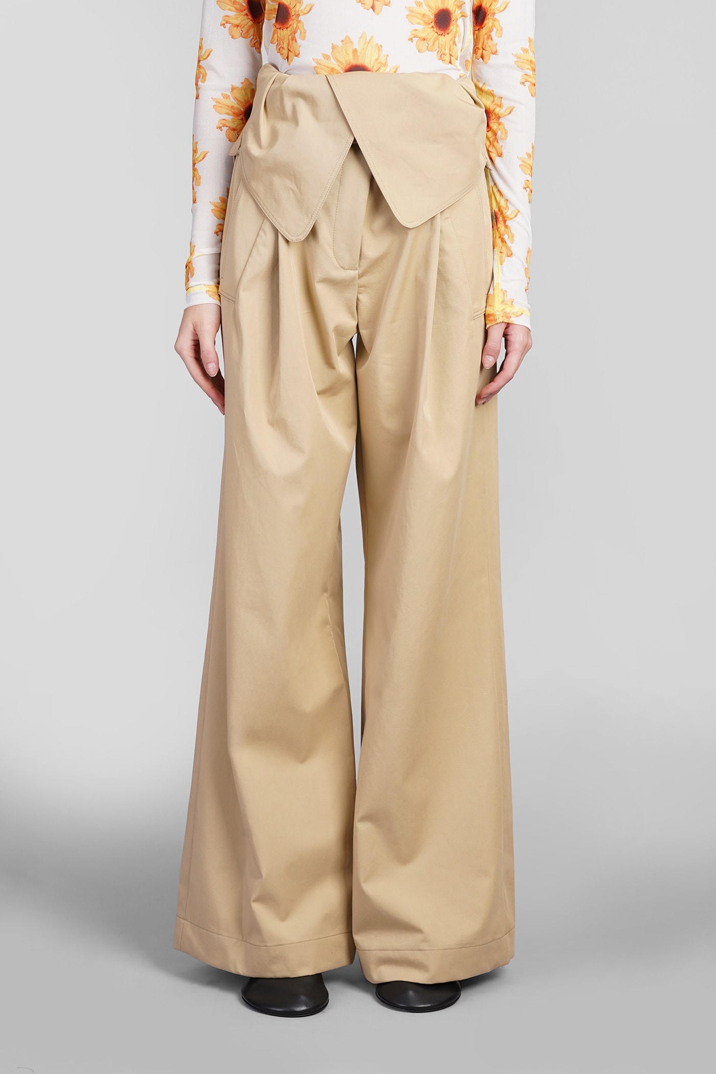 J.W. Anderson J. W. Anderson Pants In Beige Cotton