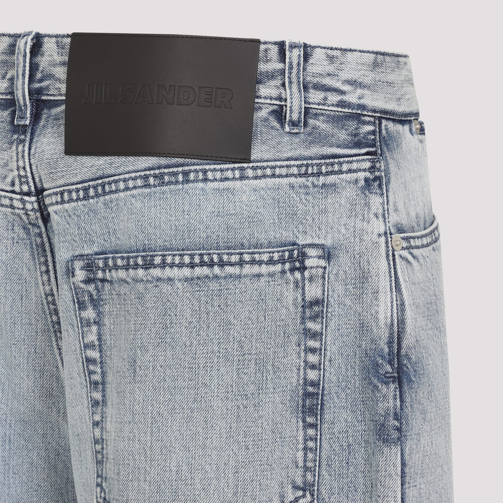Jil Sander Straight Jeans In Blue