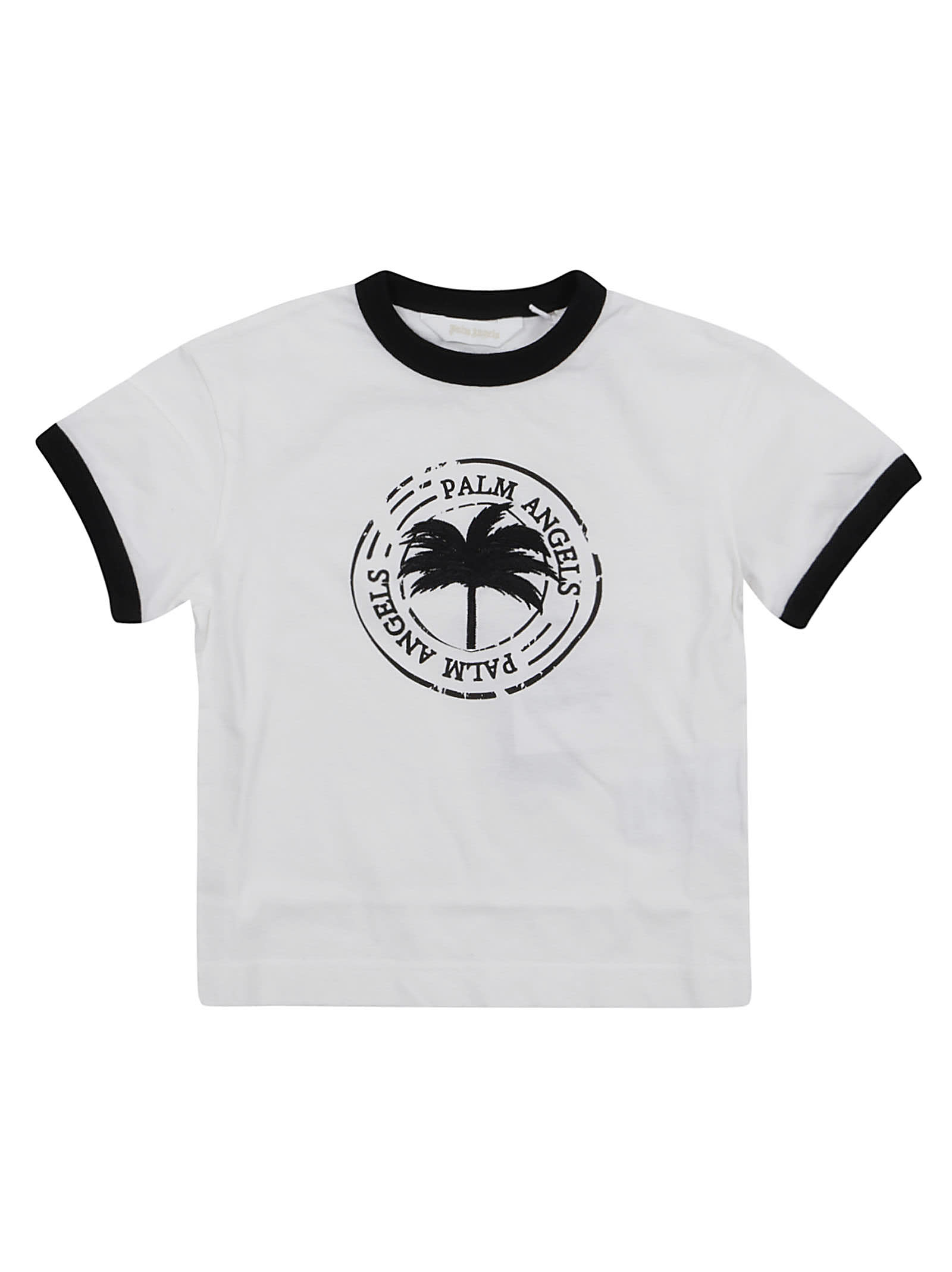 Palm Angels Palm Stamp Ribbing T-shirt