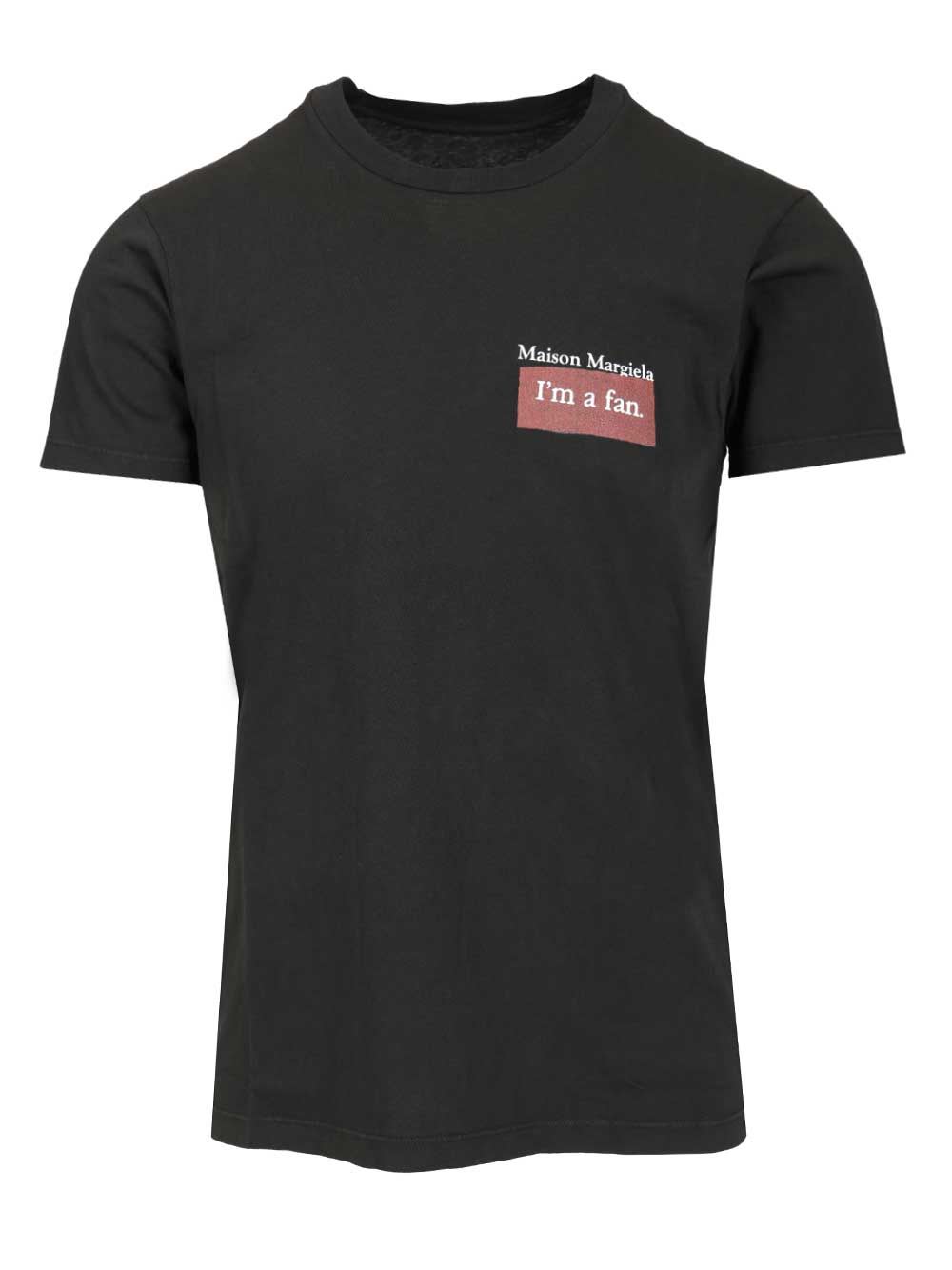 Maison Margiela Cotton T-shirt In Black | ModeSens