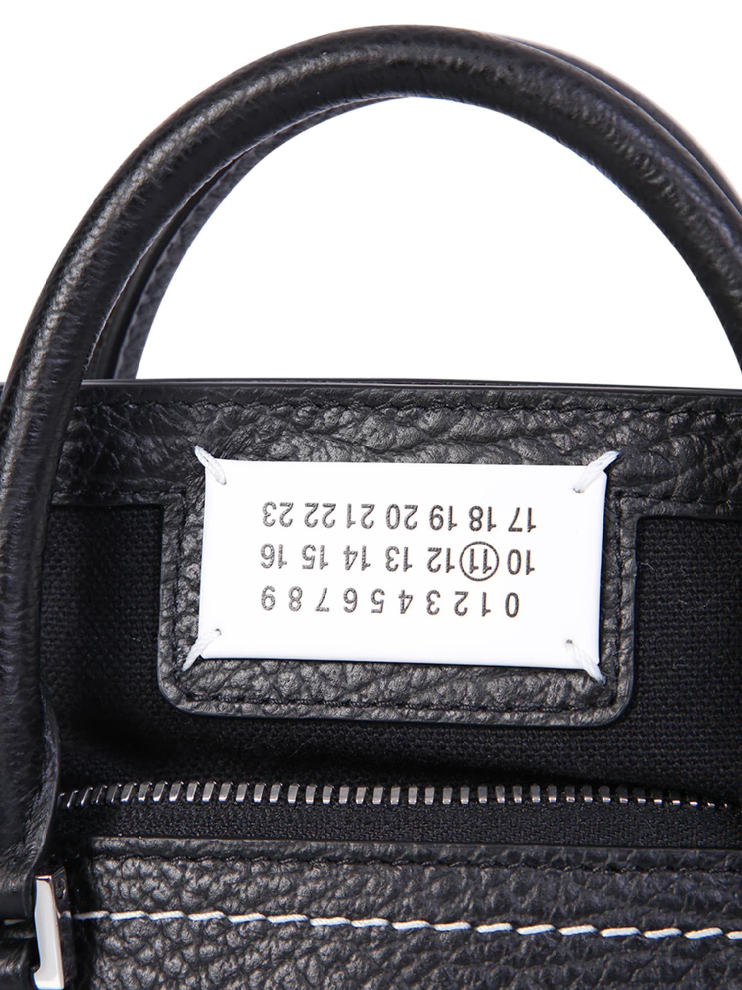 Shop Maison Margiela 5ac Micro Bag In Black